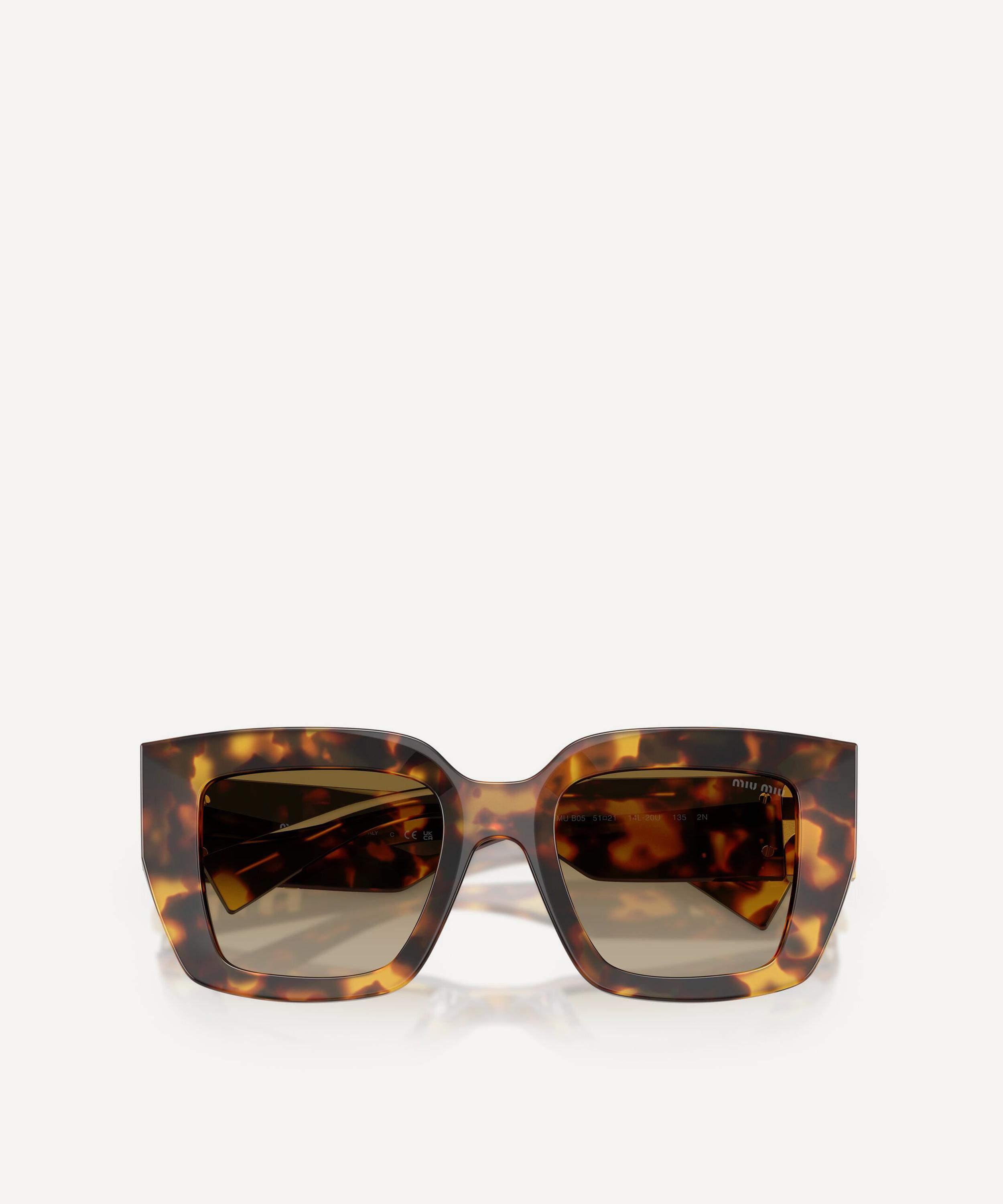 Miu Miu - Oversized Square Sunglasses image number 4