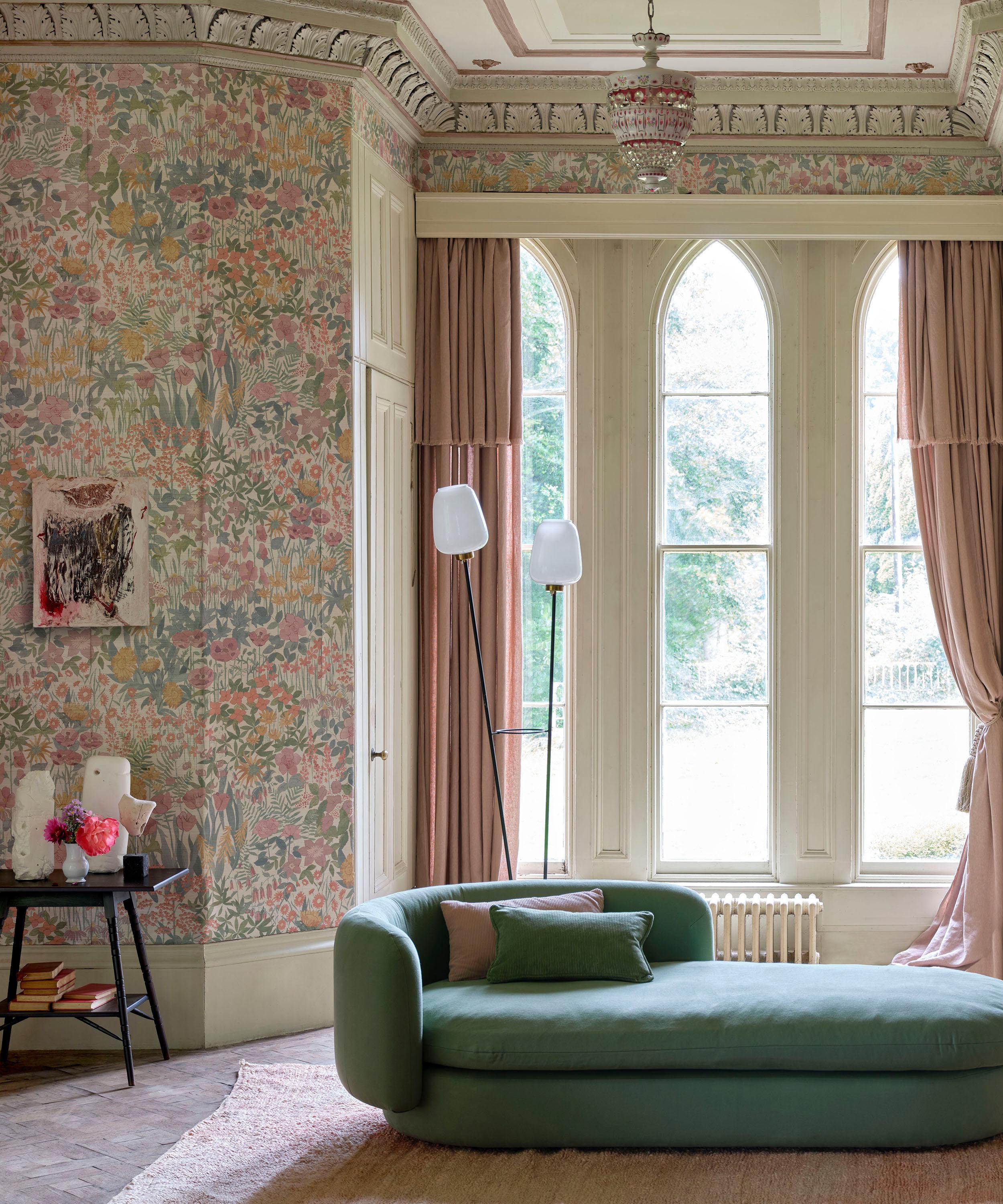 Liberty Interiors - Faria Flowers in Salvia image number 5