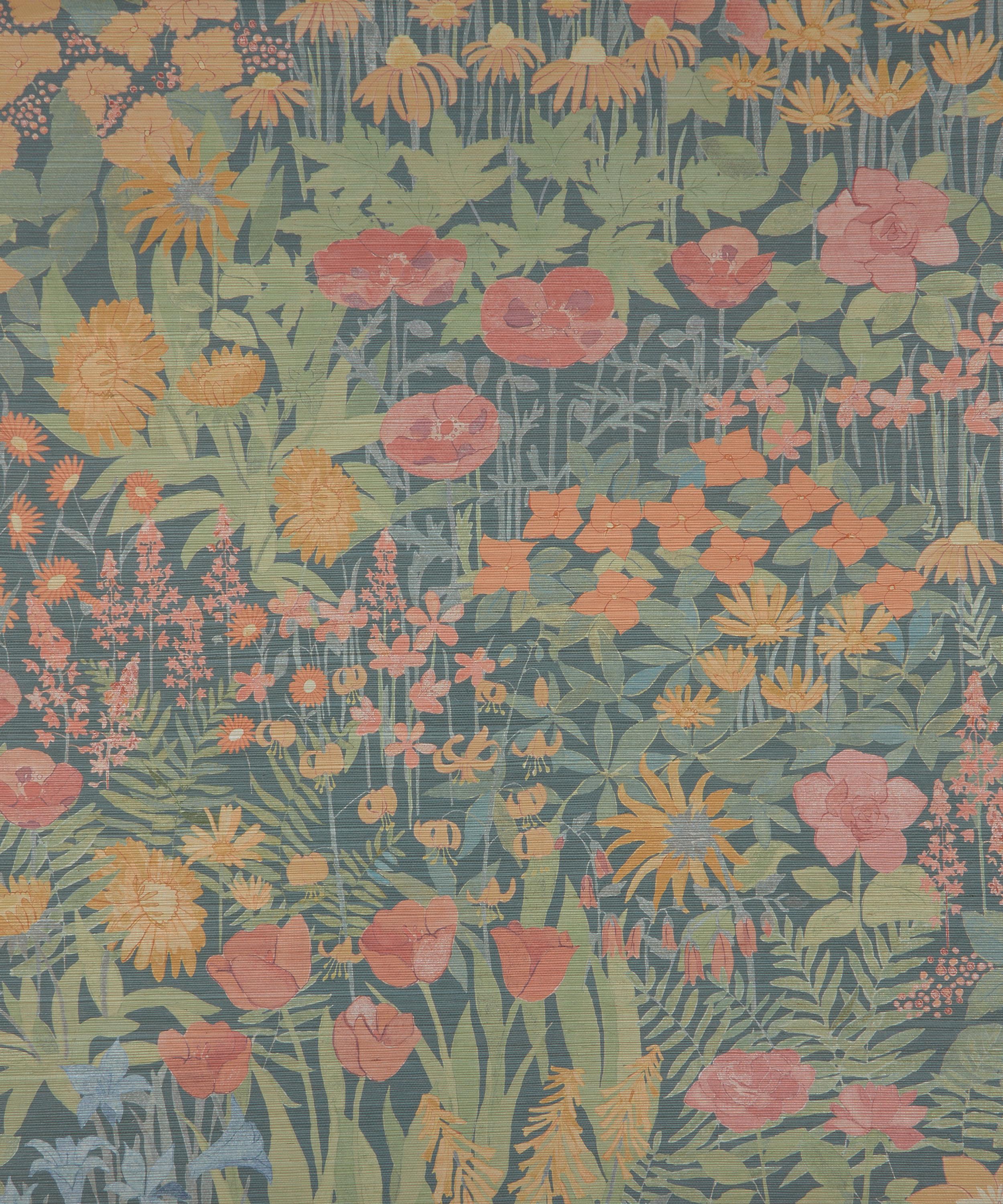Liberty Interiors - Faria Flowers in Lacquer Moss image number 2