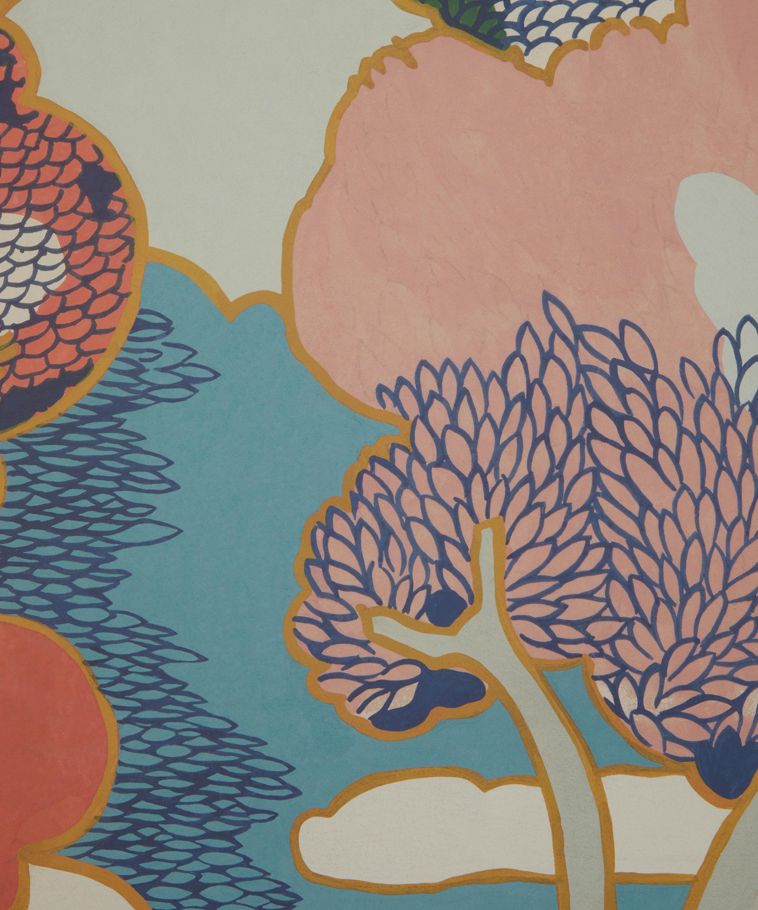 Liberty Interiors - Prospect Mural in Lacquer Moss