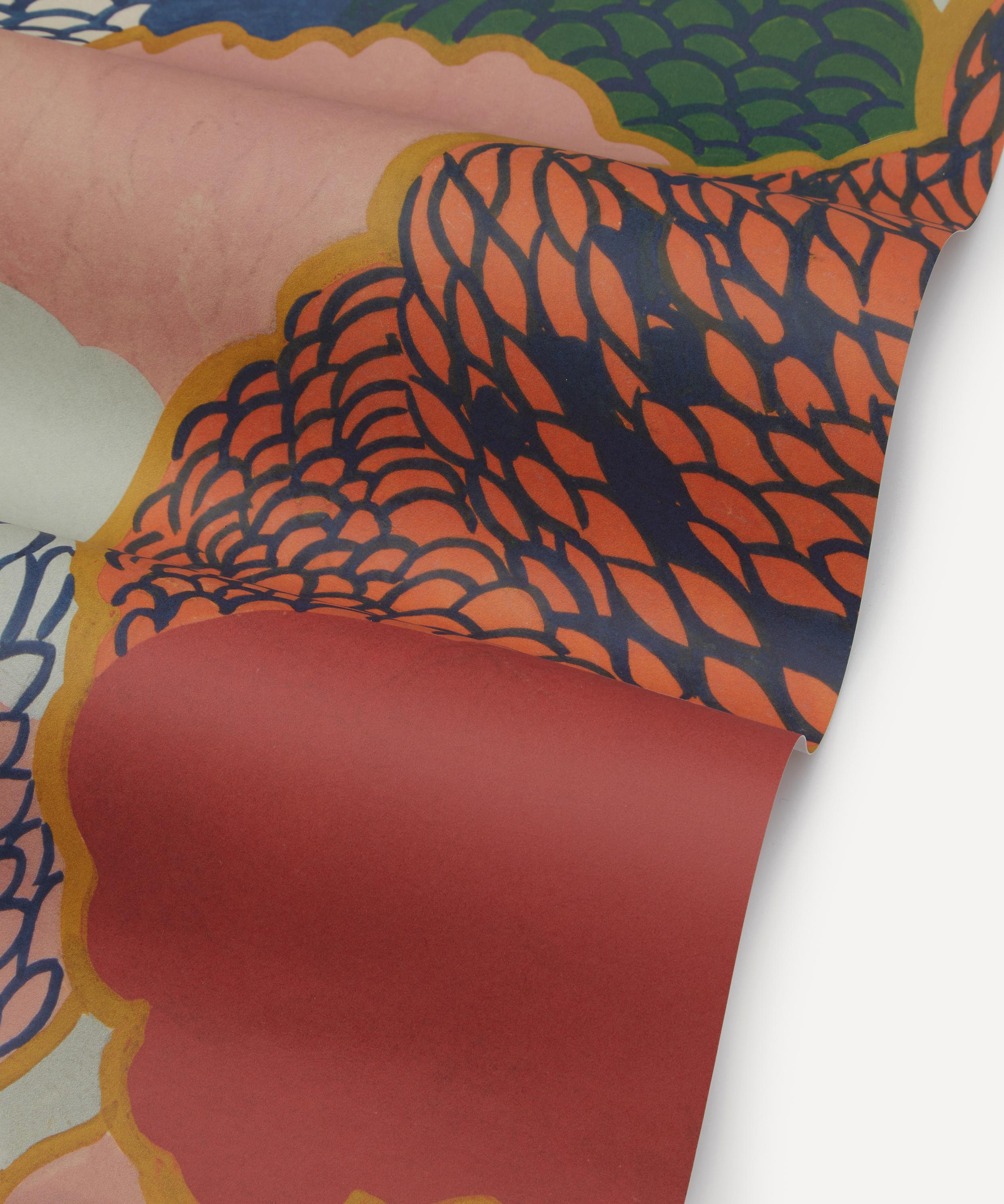 Liberty Interiors - Prospect Mural in Lacquer Moss image number 1