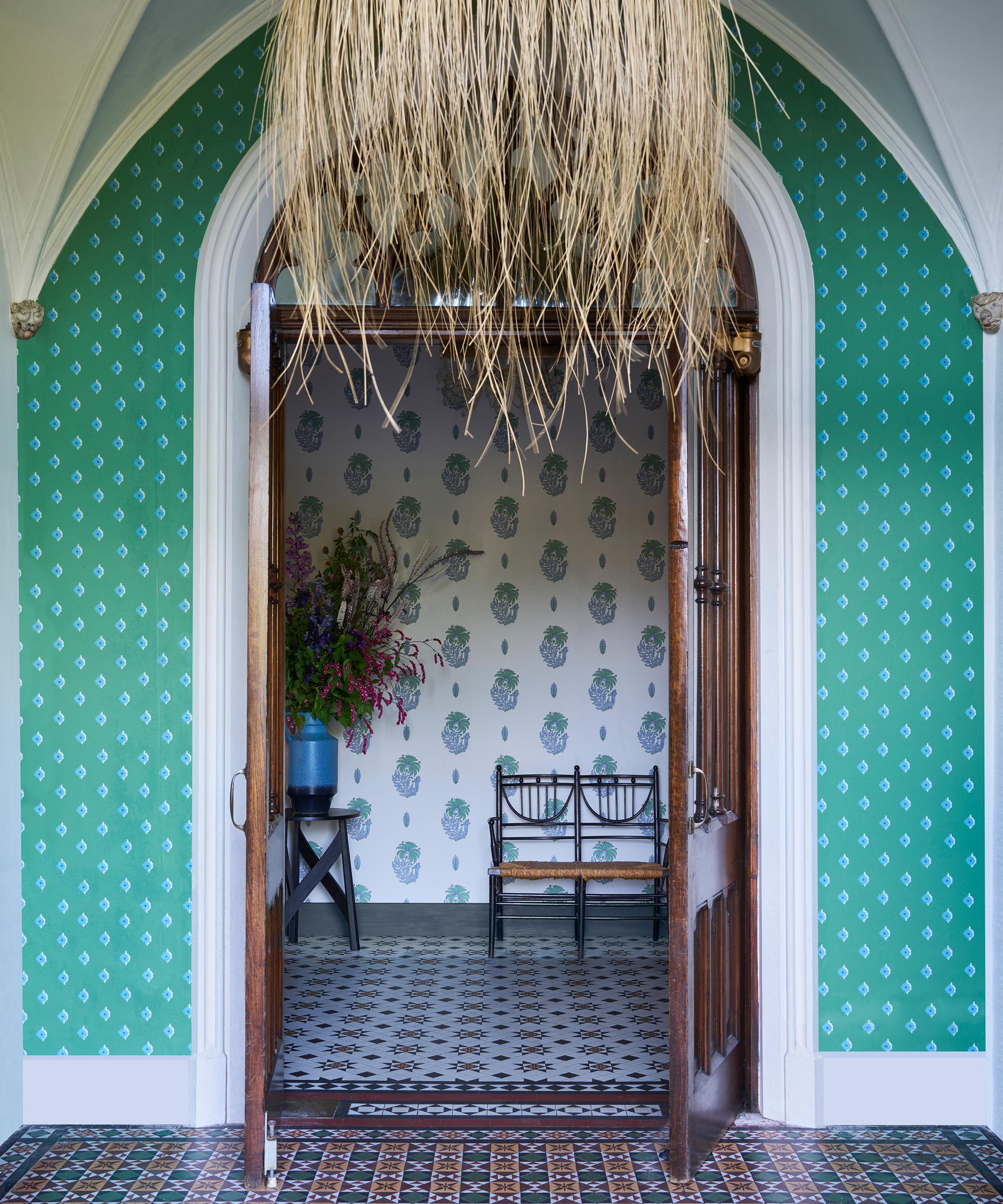 Liberty Interiors - Palm Parade in Purslane image number 5