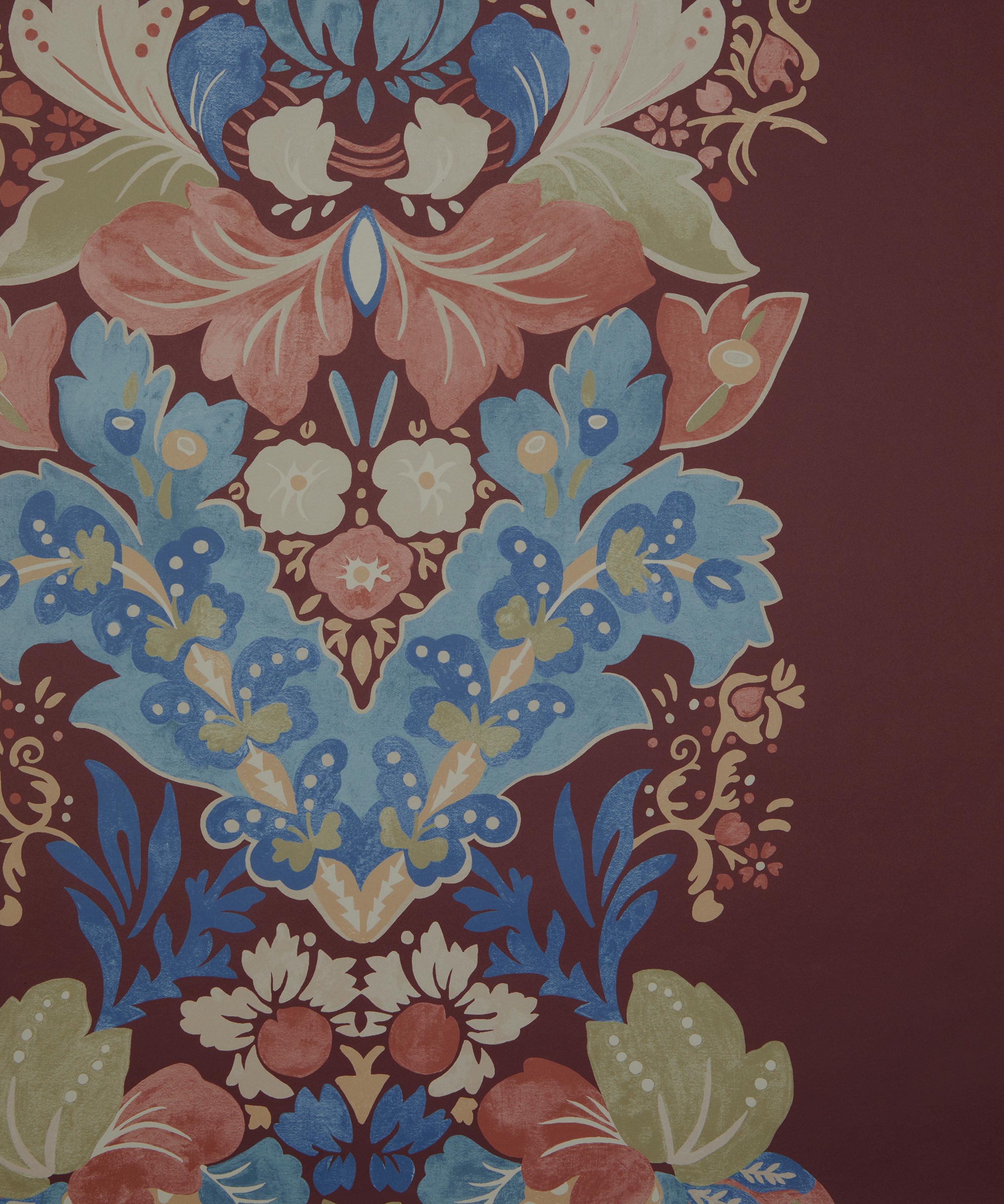 Liberty Interiors - Glastonbury Stripe in Brinjal