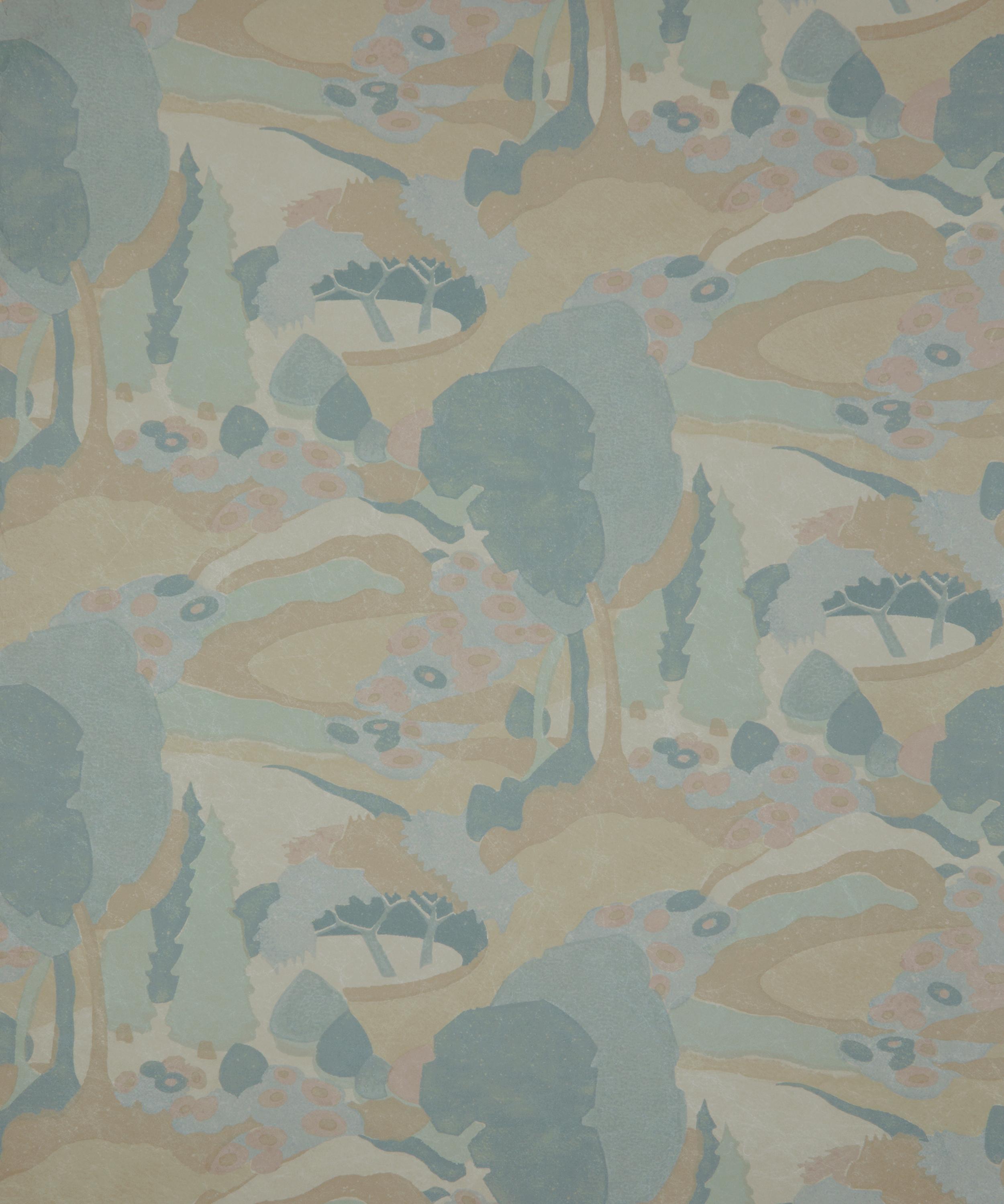 Liberty Interiors - Autumn Landscape in Flax Flower image number 2