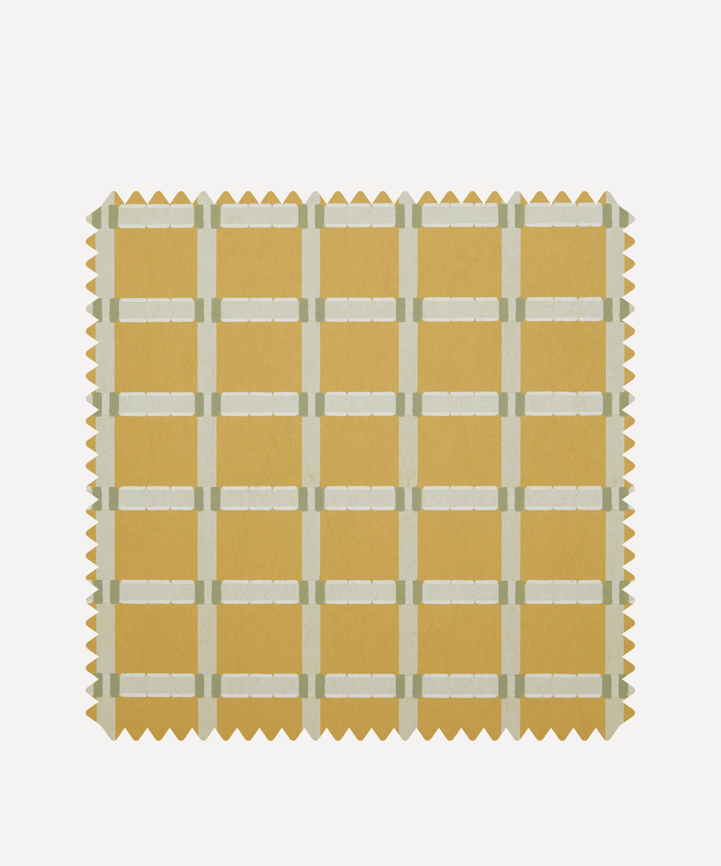 Liberty Interiors - Wallpaper Swatch &ndash; Cravat in Fennel