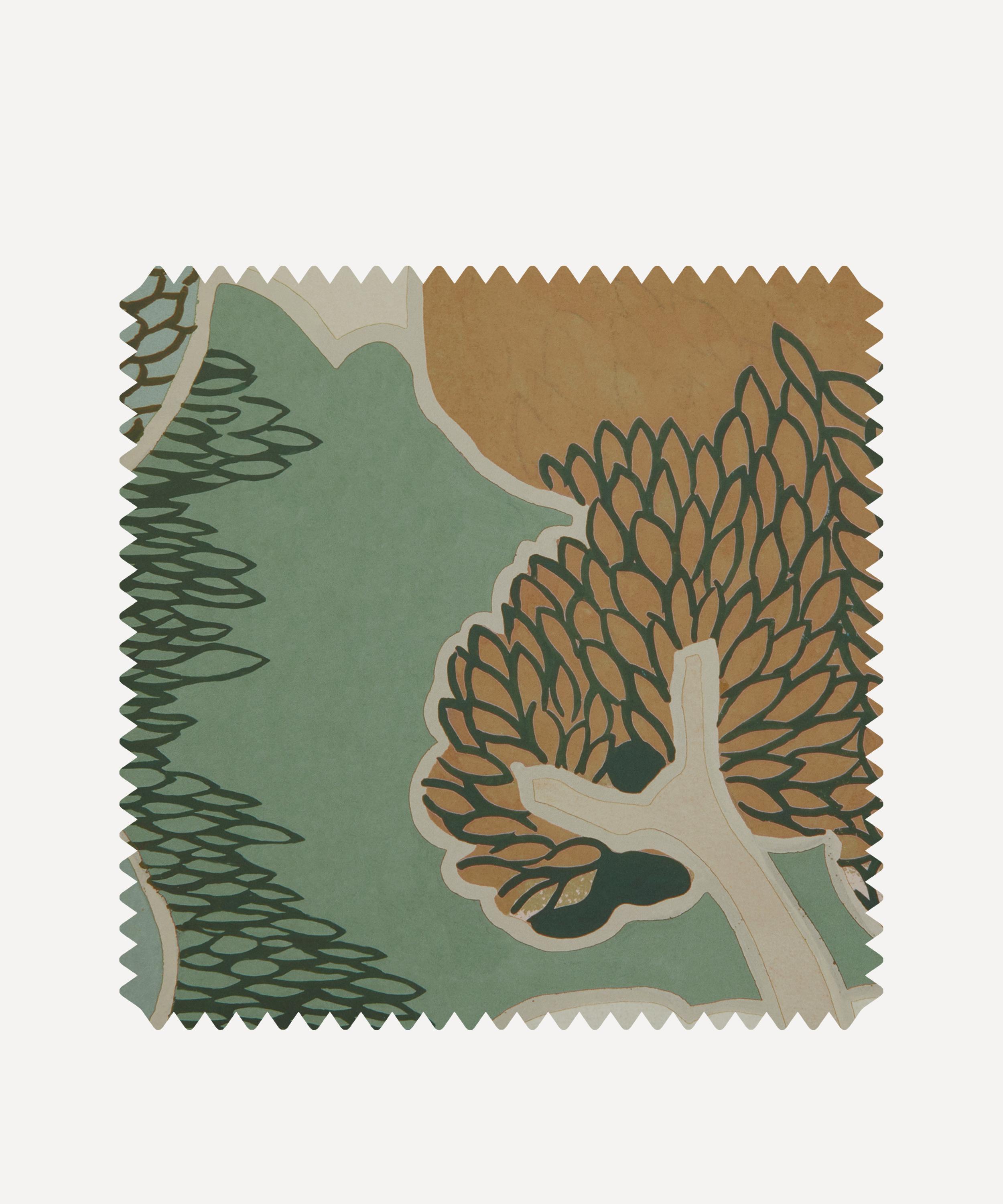 Liberty Interiors - Wallpaper Swatch &ndash; Prospect Mural in Lichen