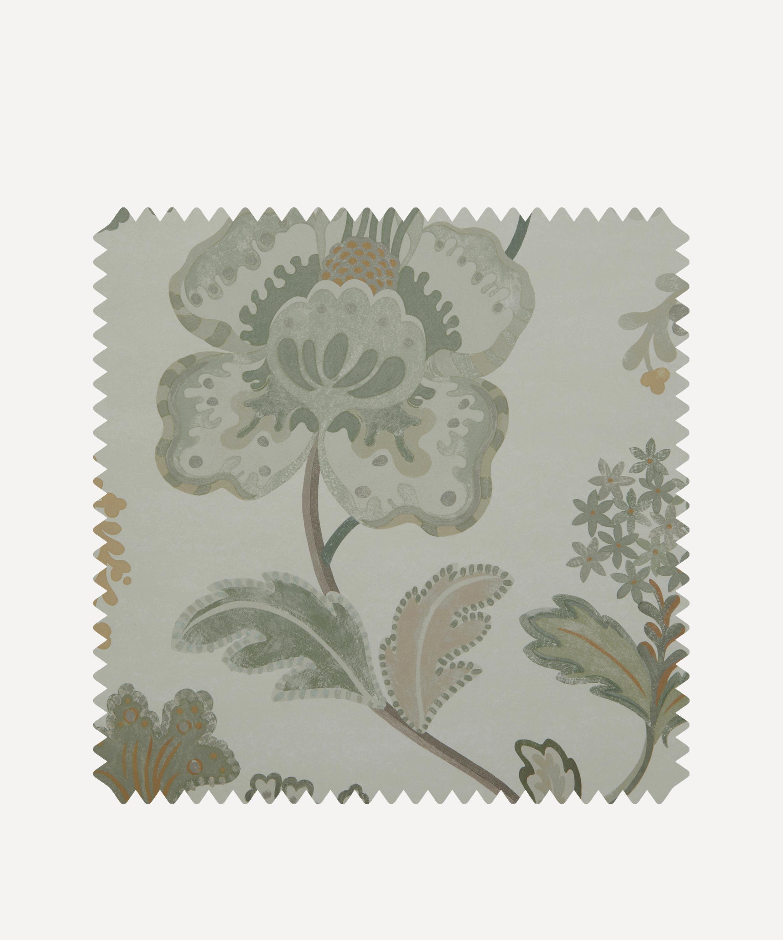 Liberty Interiors - Wallpaper Swatch &ndash; Symphony Trail in Lichen