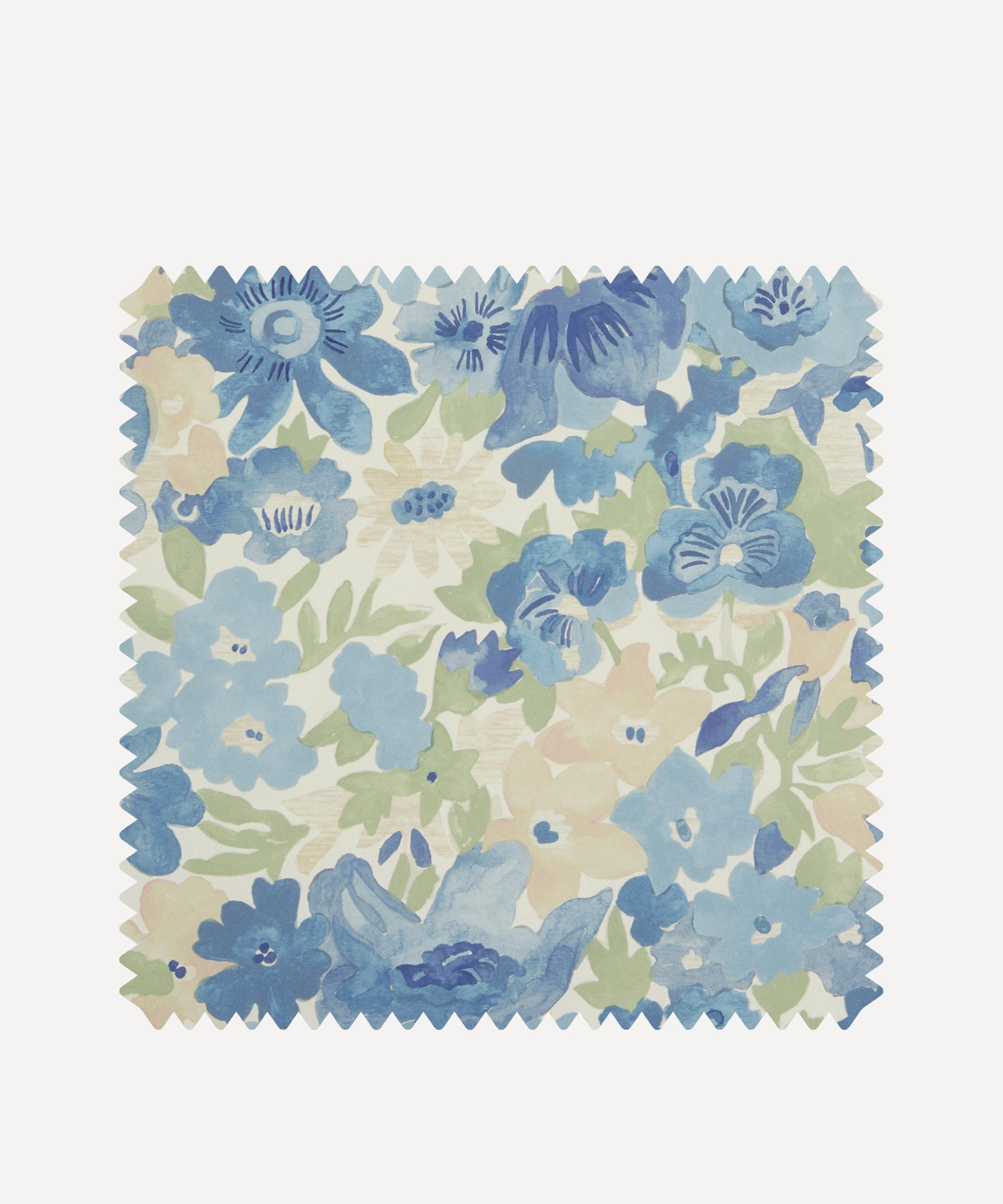 Liberty Interiors - Wallpaper Swatch &ndash; Painted Thorpe in Flax Flower