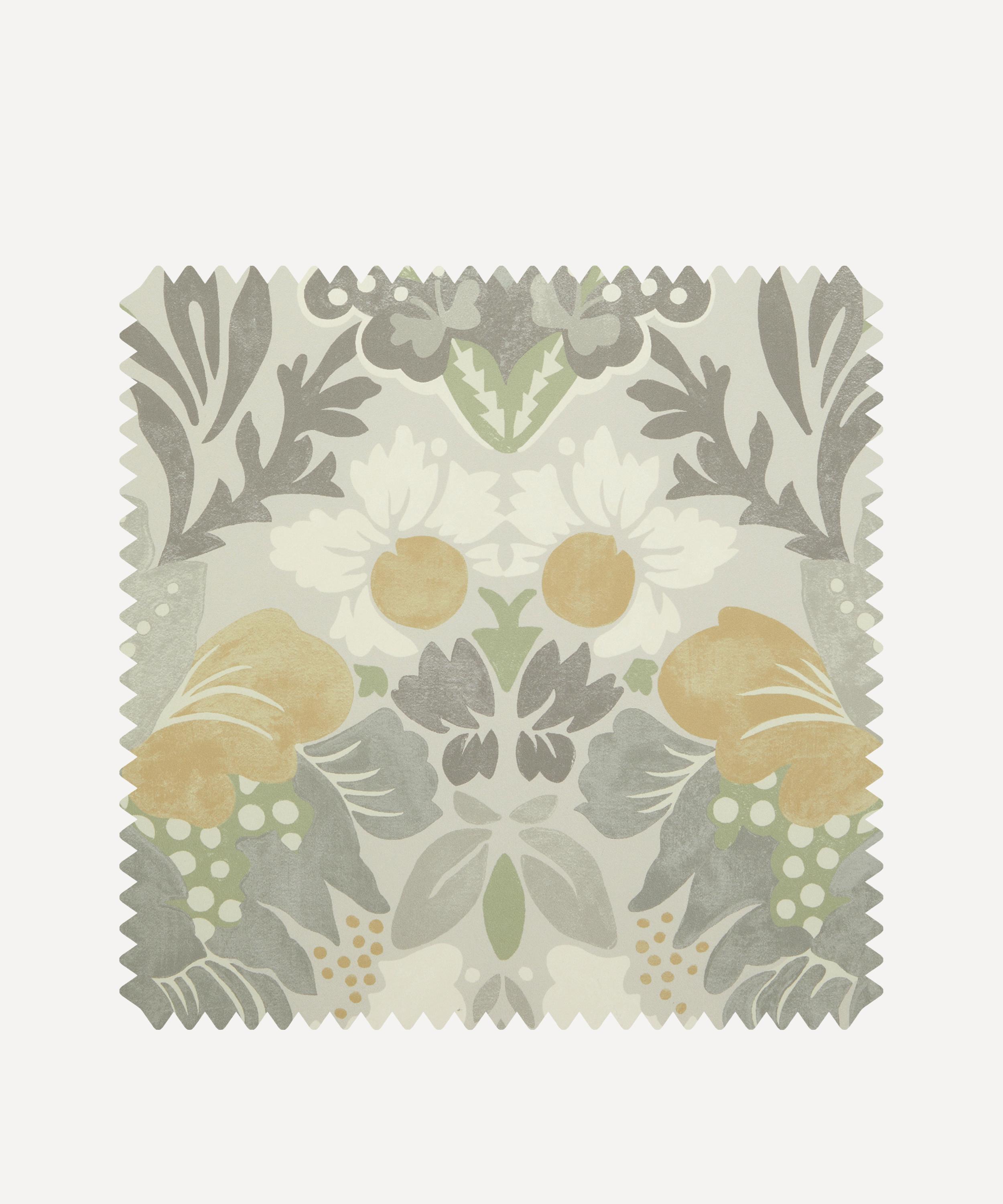 Liberty Interiors - Wallpaper Swatch &ndash; Glastonbury Stripe in Flax