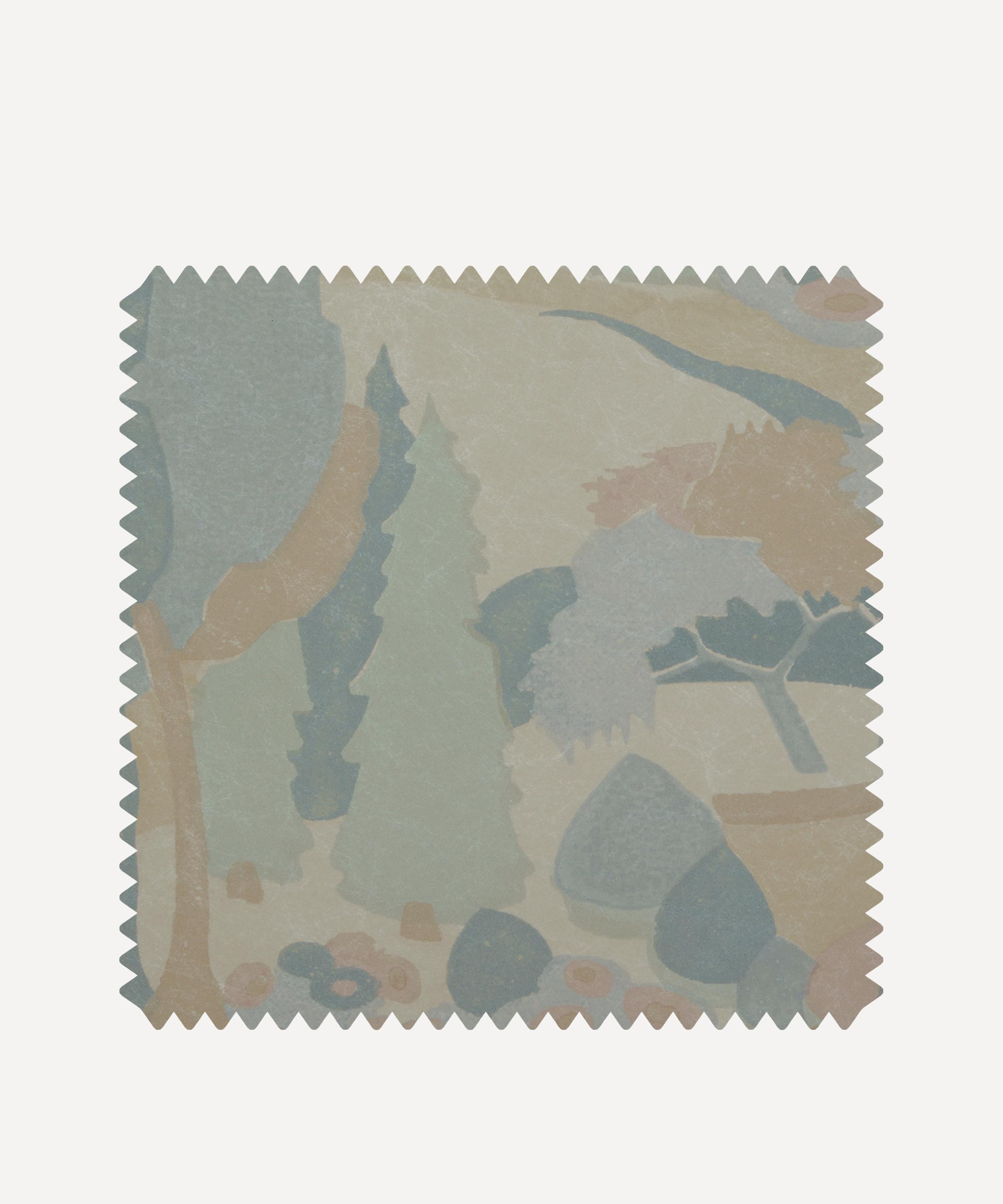 Liberty Interiors - Wallpaper Swatch &ndash; Autumn Landscape in Flax Flower