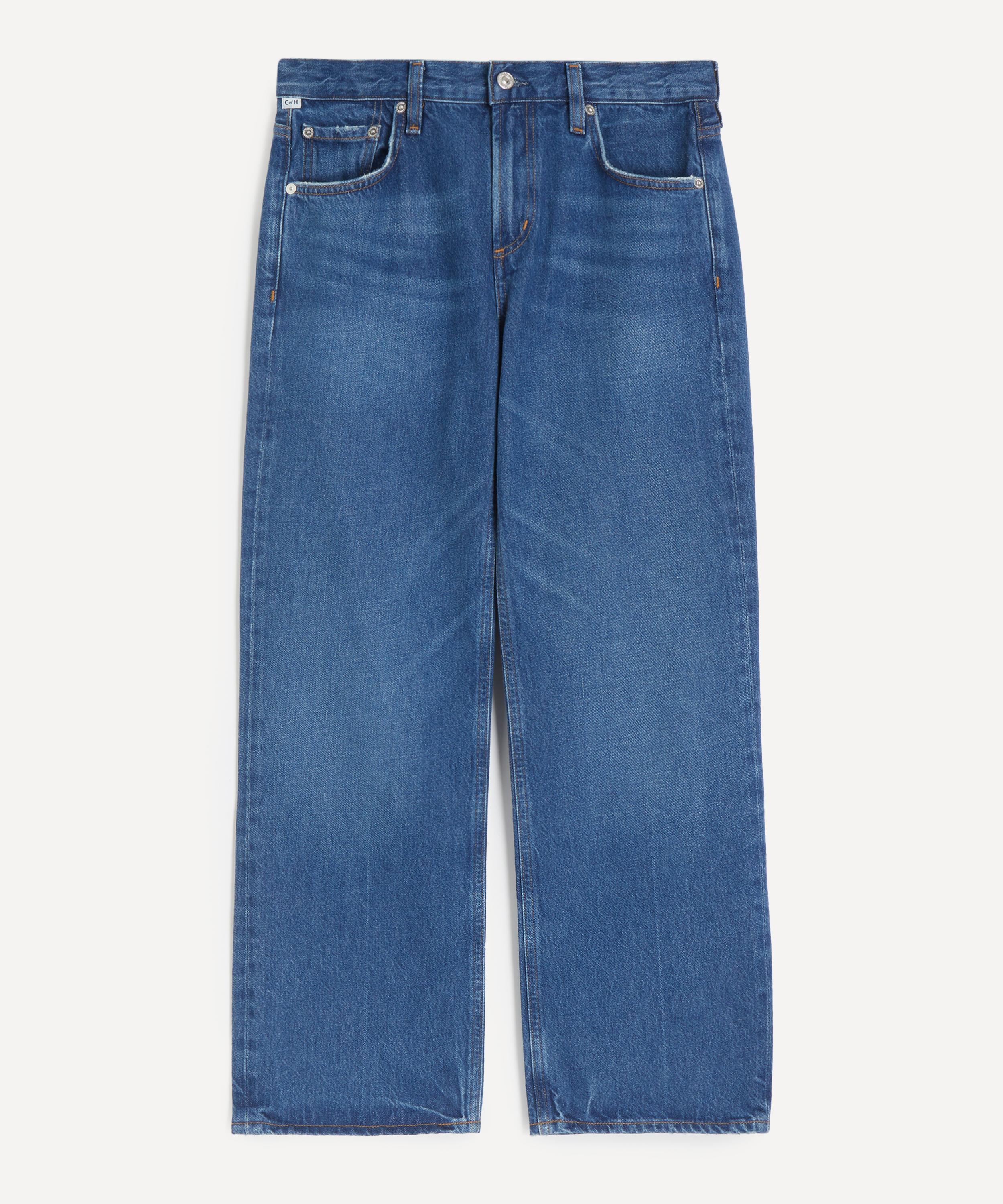 Citizens of Humanity - Faye Vintage Straight Jeans in Azure Blue