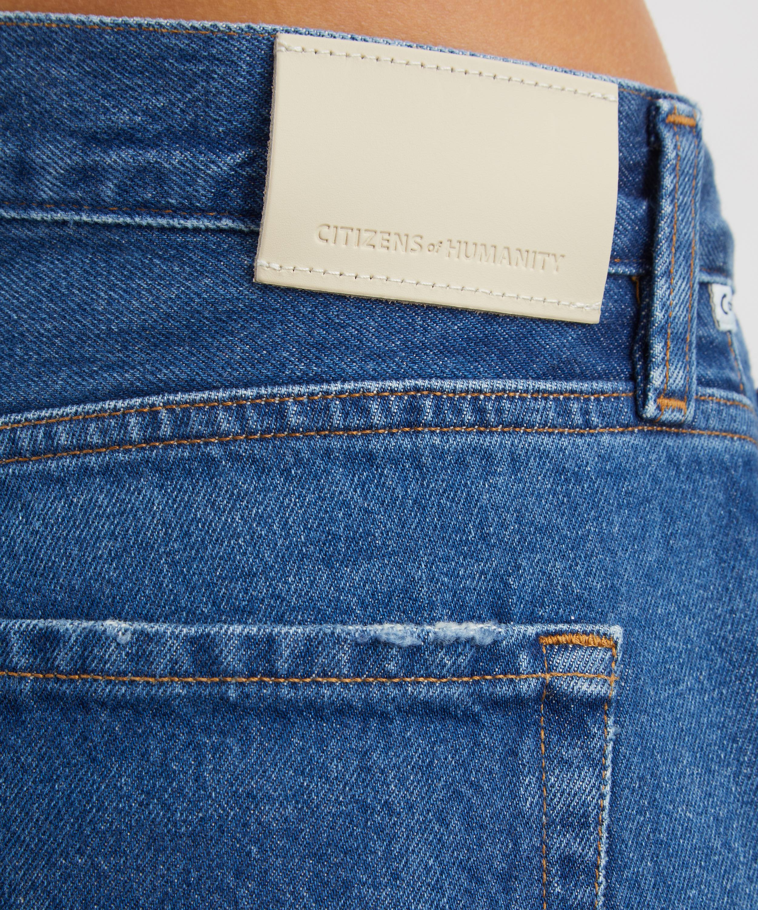 Citizens of Humanity - Faye Vintage Straight Jeans in Azure Blue image number 4