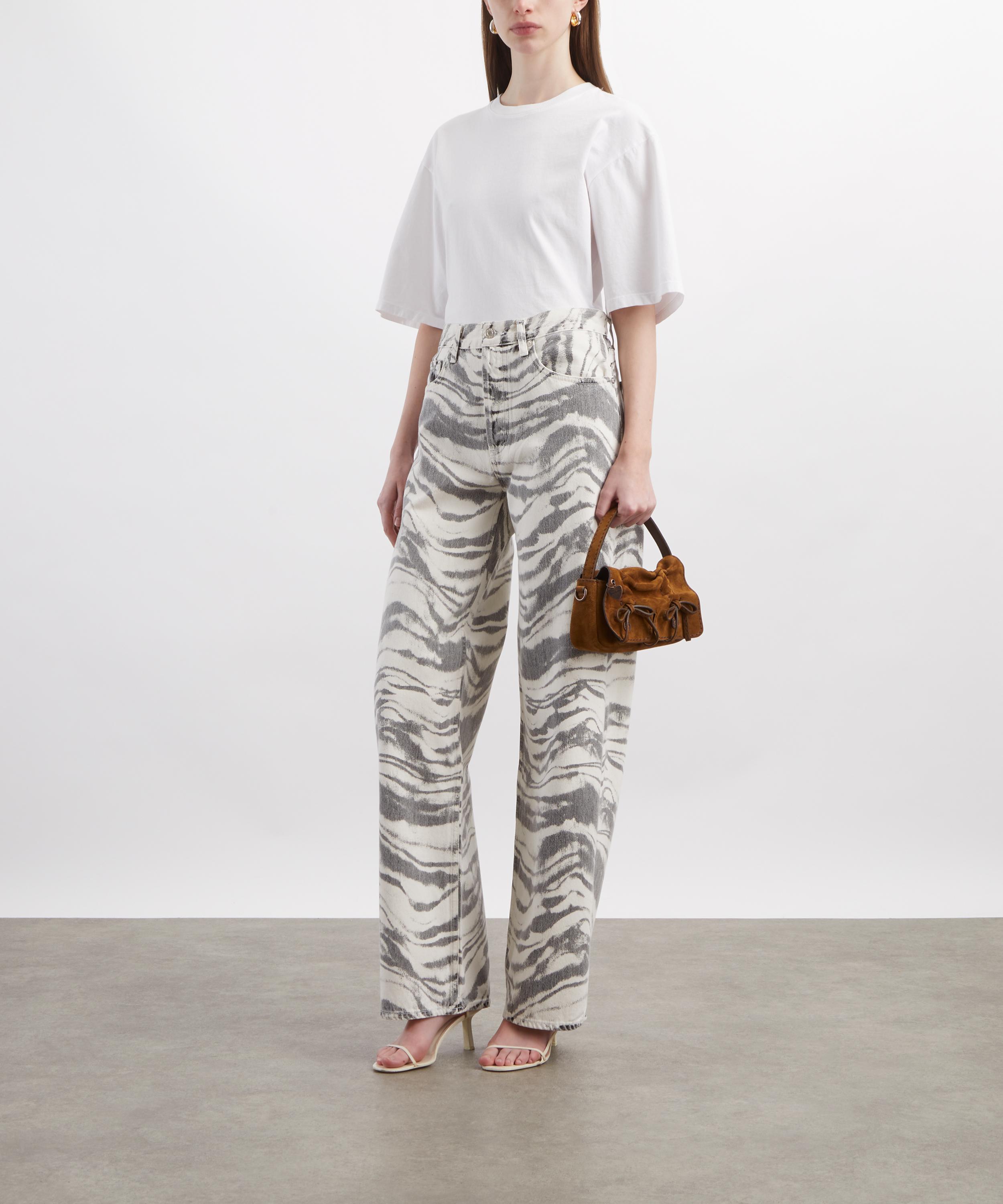 AGOLDE - White Storey T-Shirt image number 1