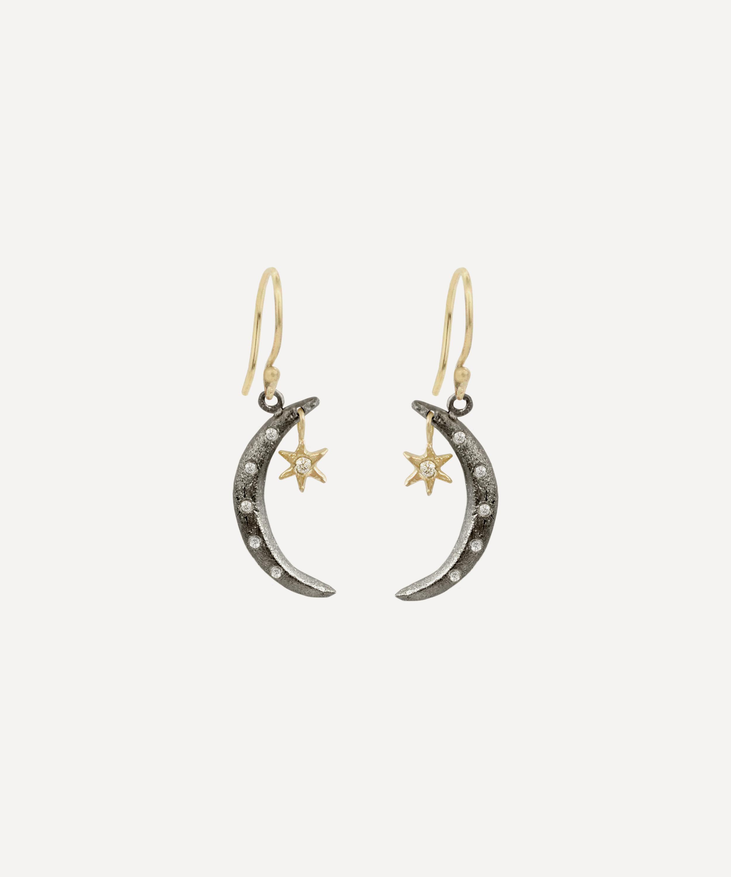 Acanthus - Mixed Metal Moonlight Drop Earrings