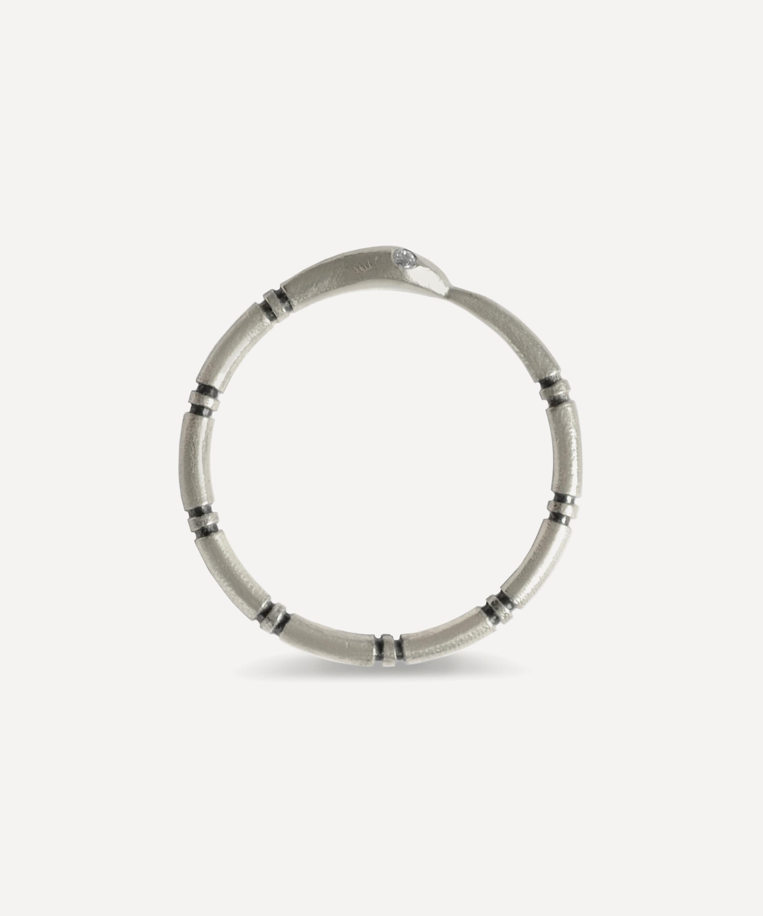 Acanthus - Silver Eternal Ring