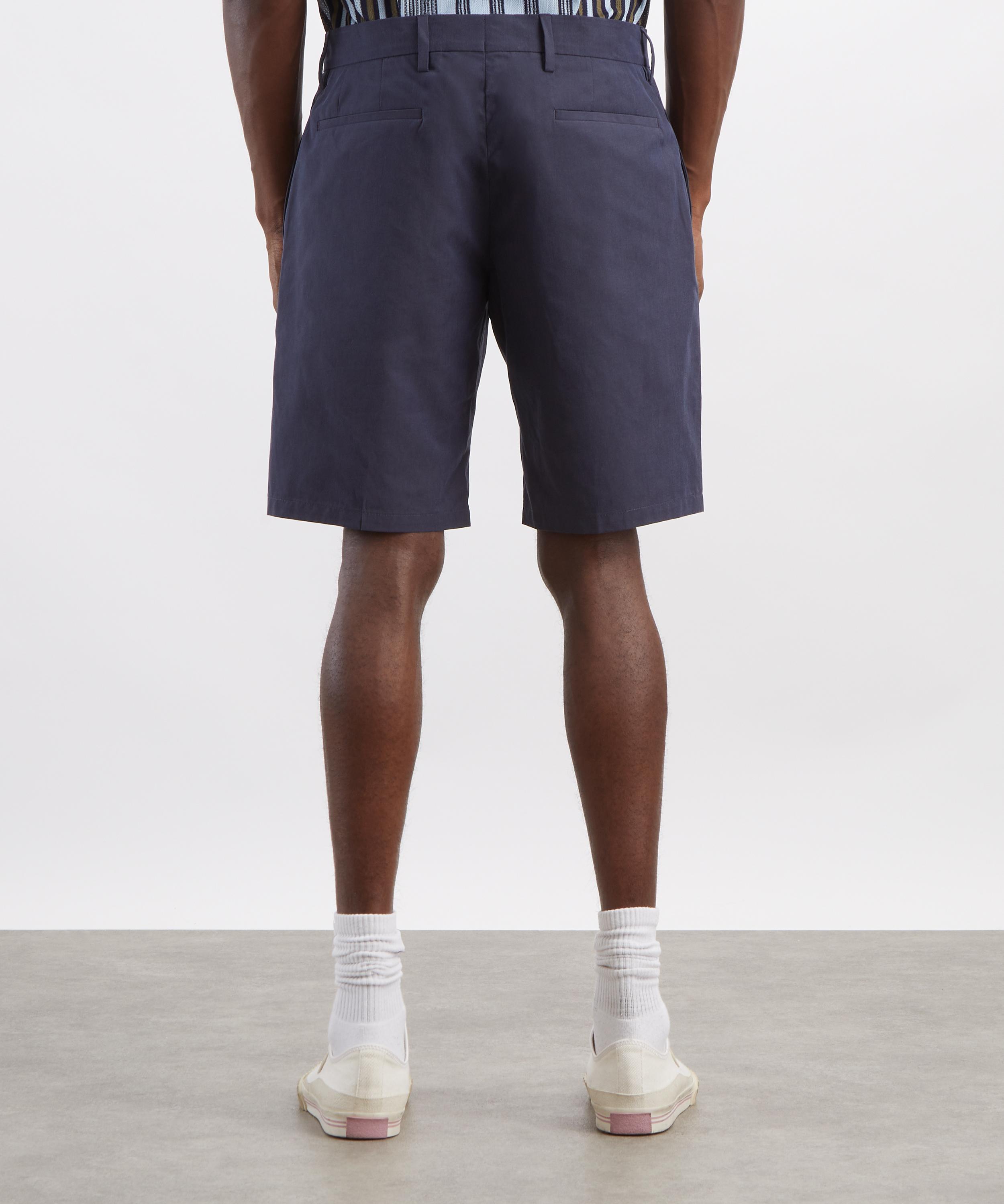 Paul Smith - Navy Cotton Shorts image number 3
