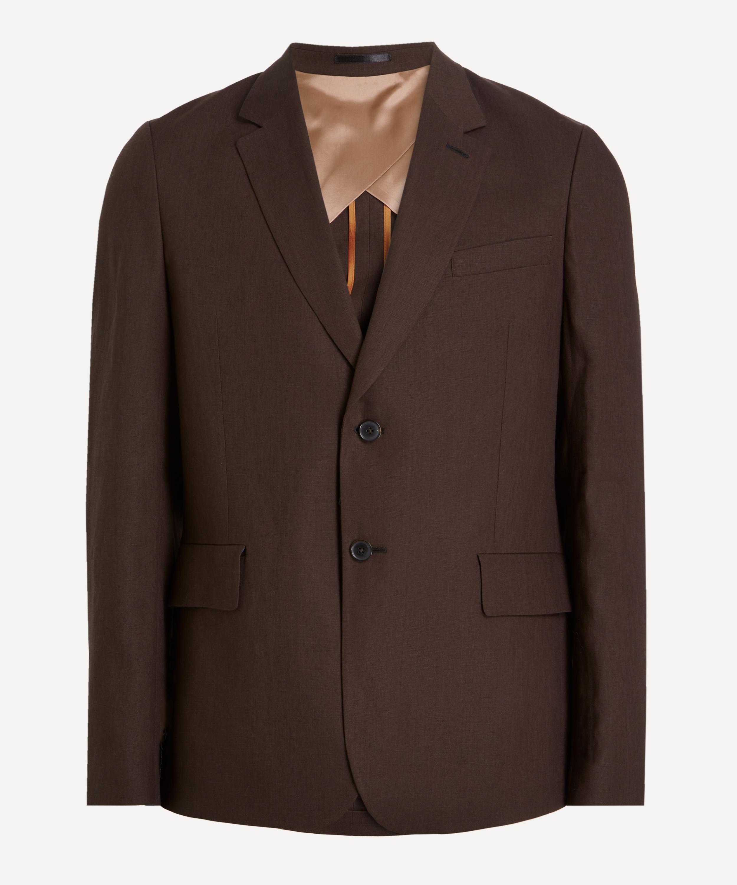 Paul Smith - Burgundy Wool Unlined Blazer