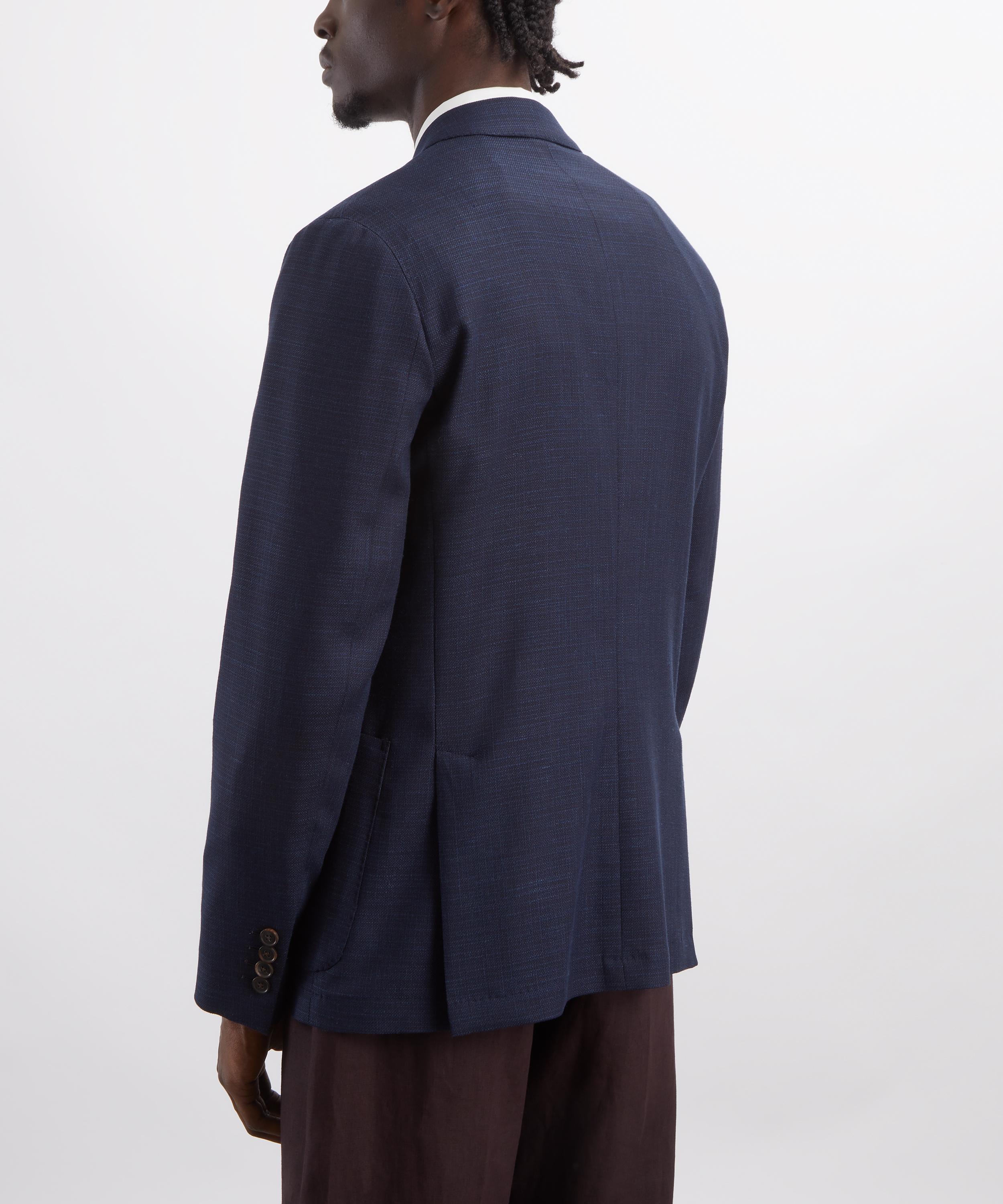 Paul Smith - Navy Double-Breasted Blazer image number 3