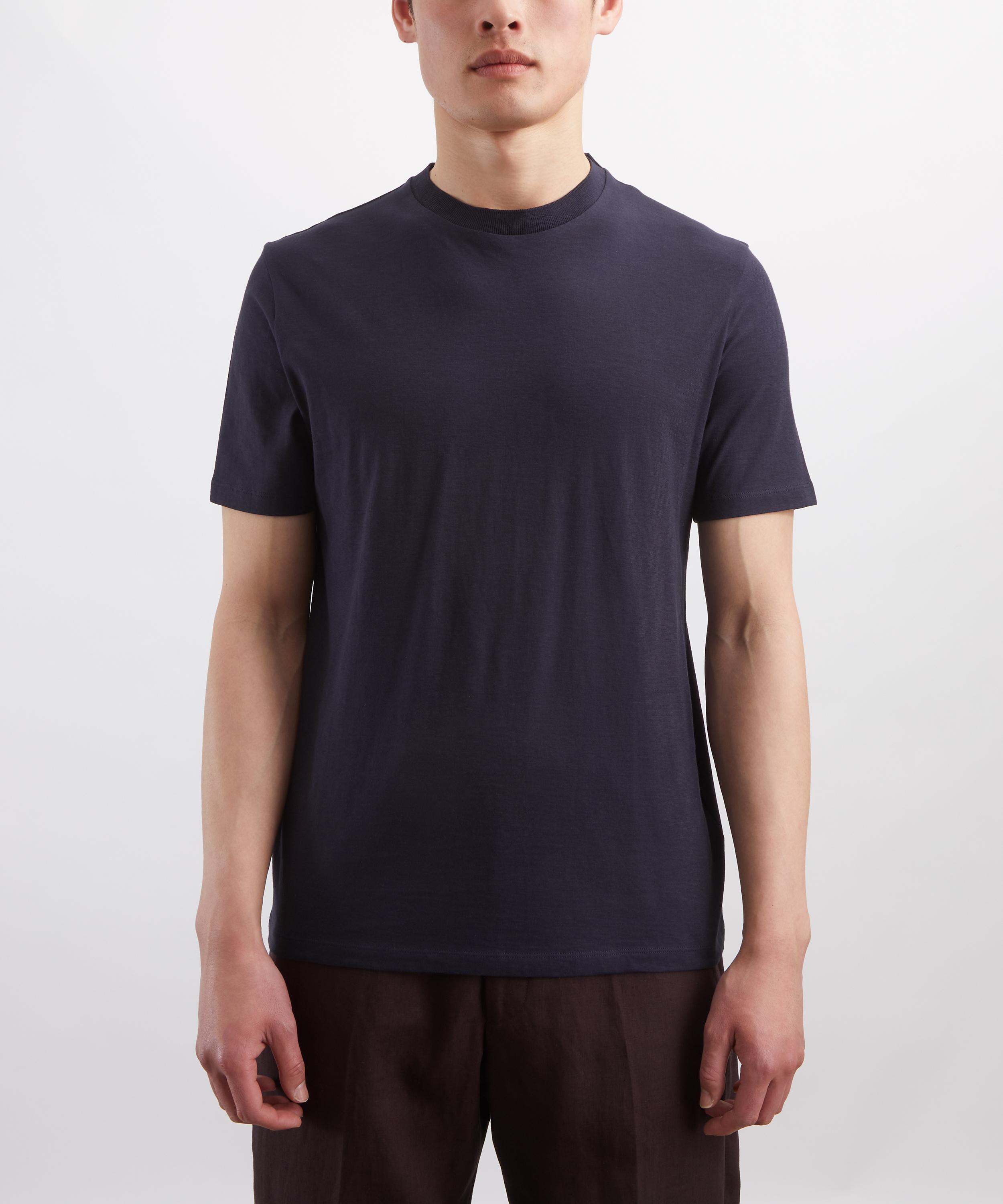Paul Smith - Navy Cotton-Jersey T-Shirt image number 2