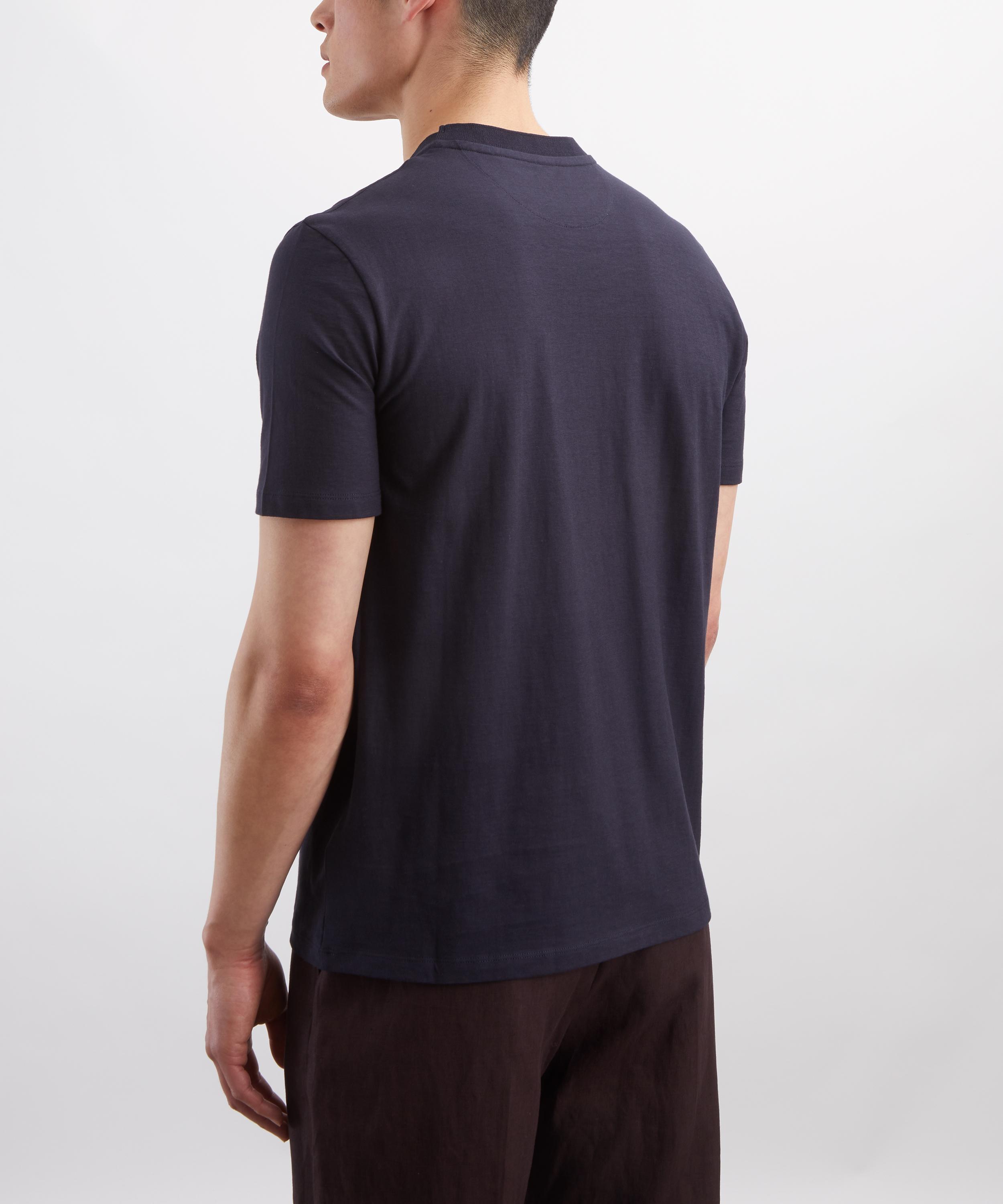 Paul Smith - Navy Cotton-Jersey T-Shirt image number 3