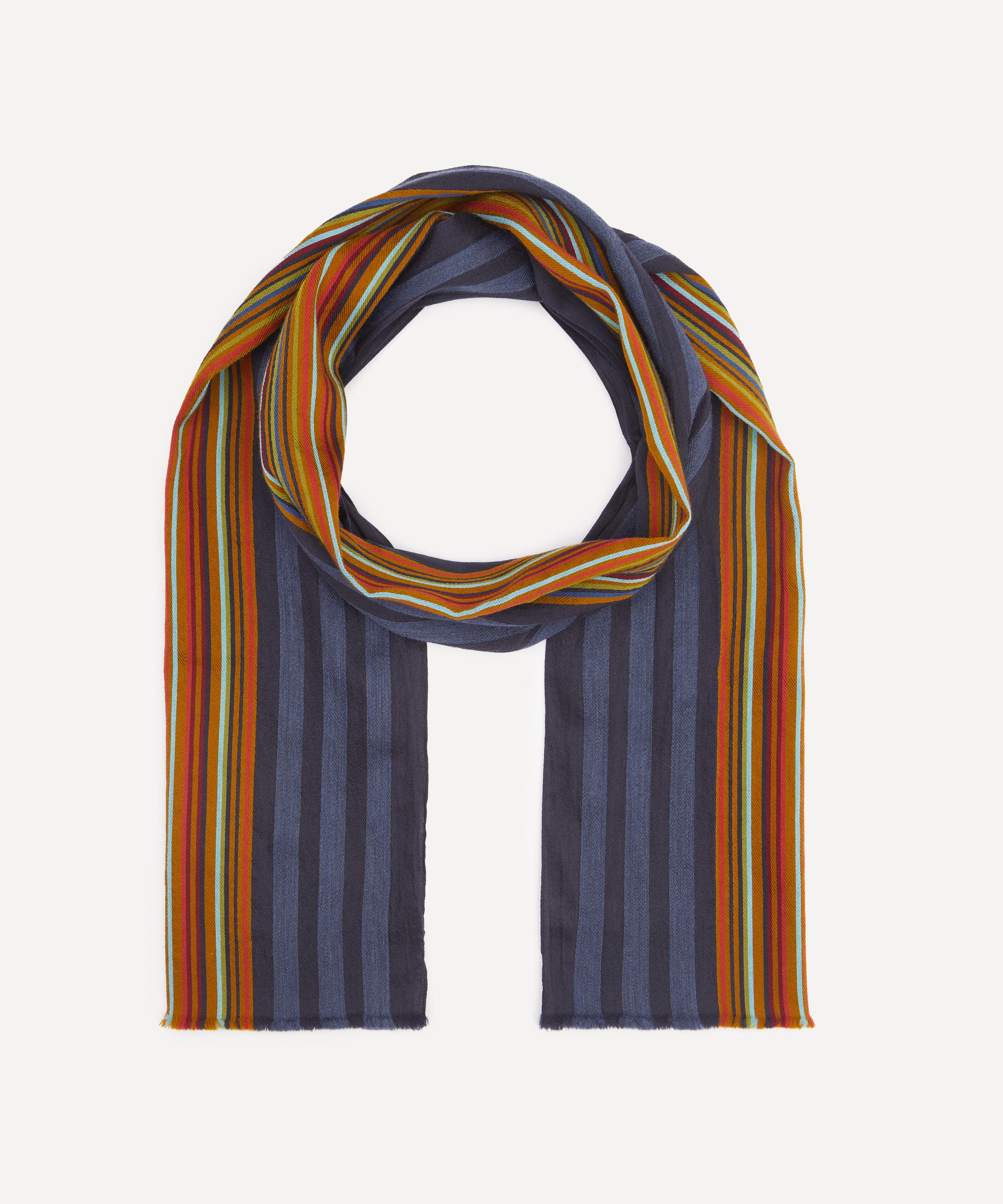 Paul Smith - Logo Stripe Scarf