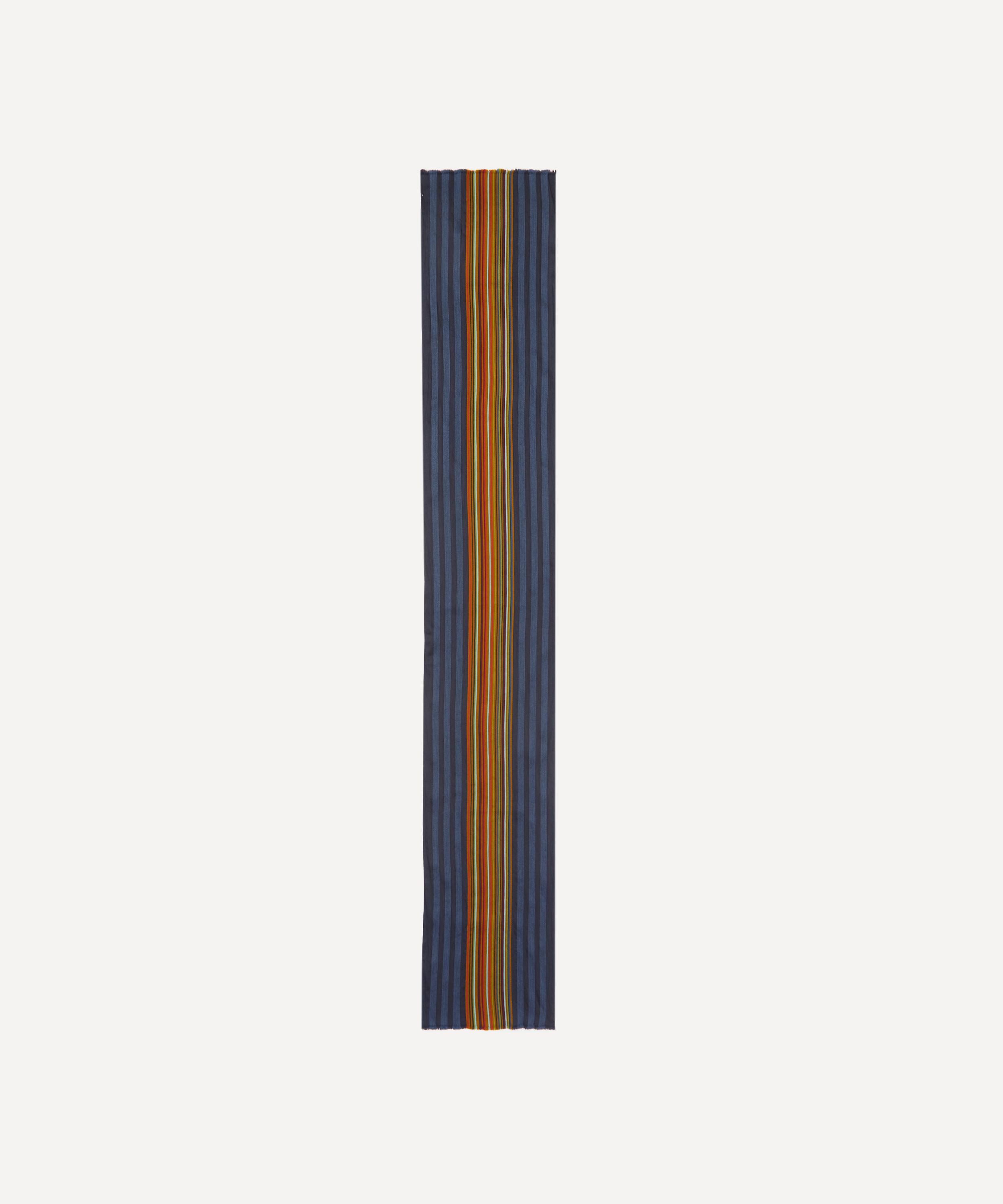Paul Smith - Logo Stripe Scarf image number 1
