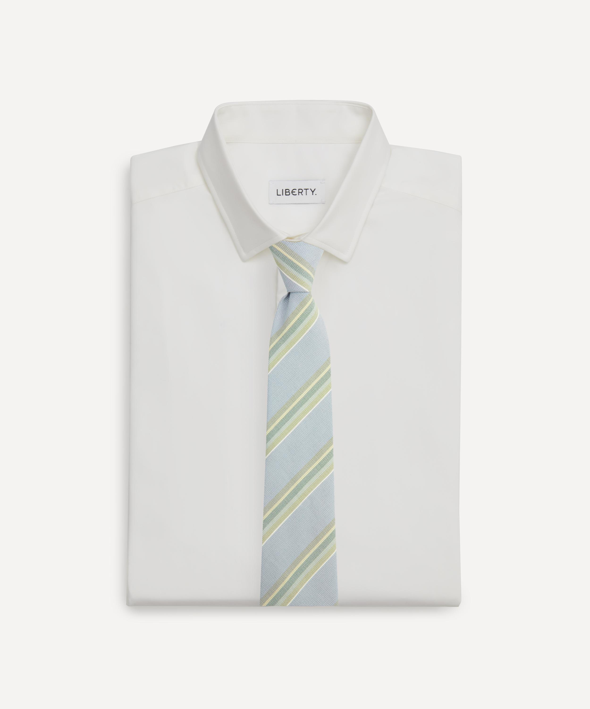 Paul Smith - Silk Stripe Tie image number 1