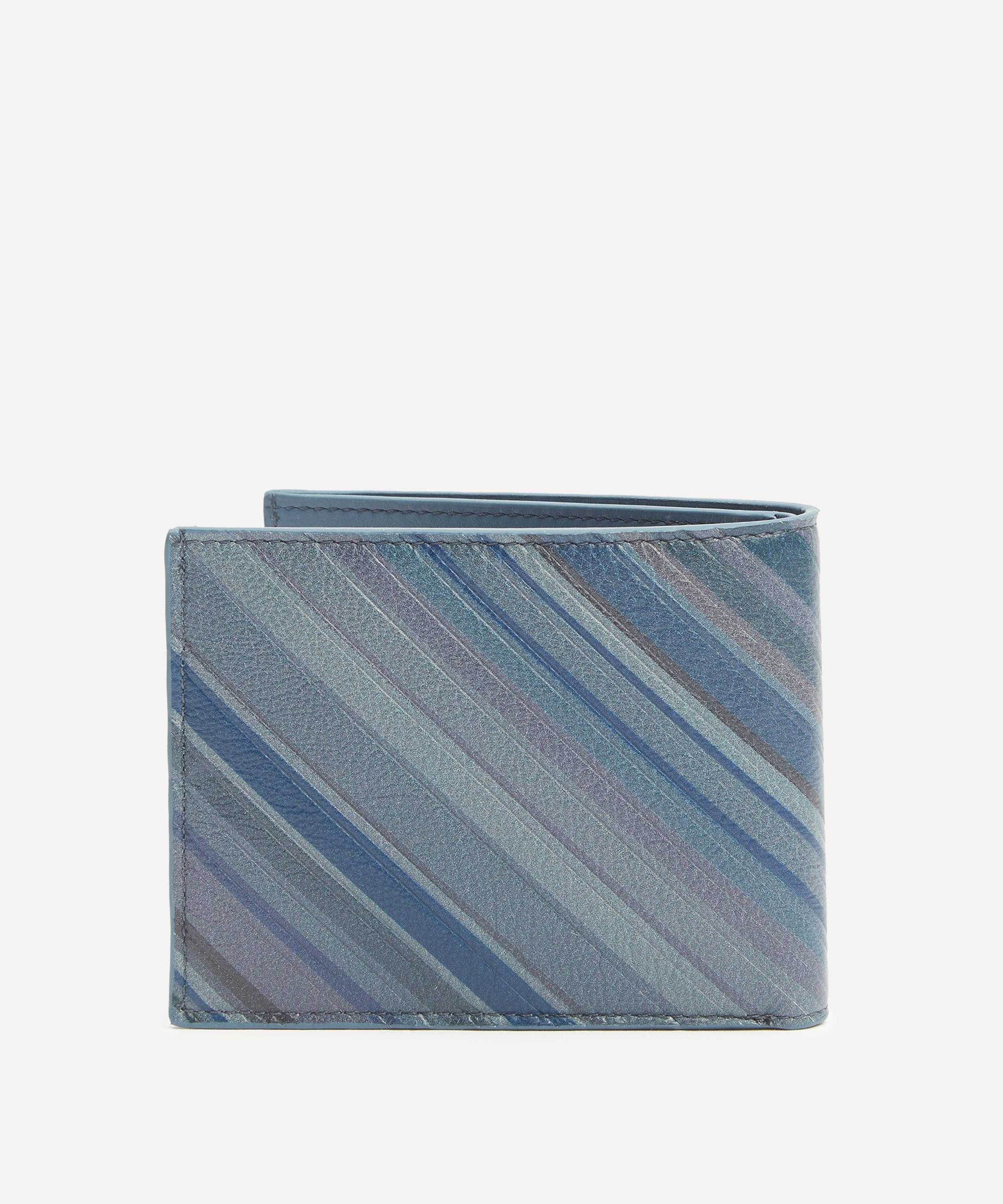 Paul Smith - Blue Chevron Billfold Compact Wallet image number 2