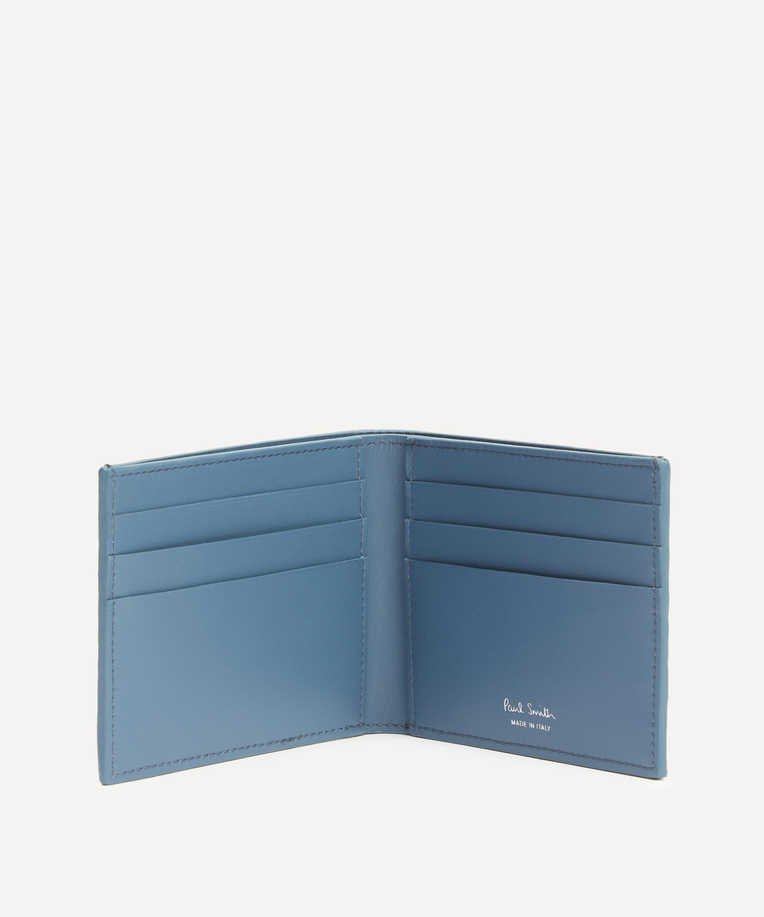 Paul Smith - Blue Chevron Billfold Compact Wallet image number 3