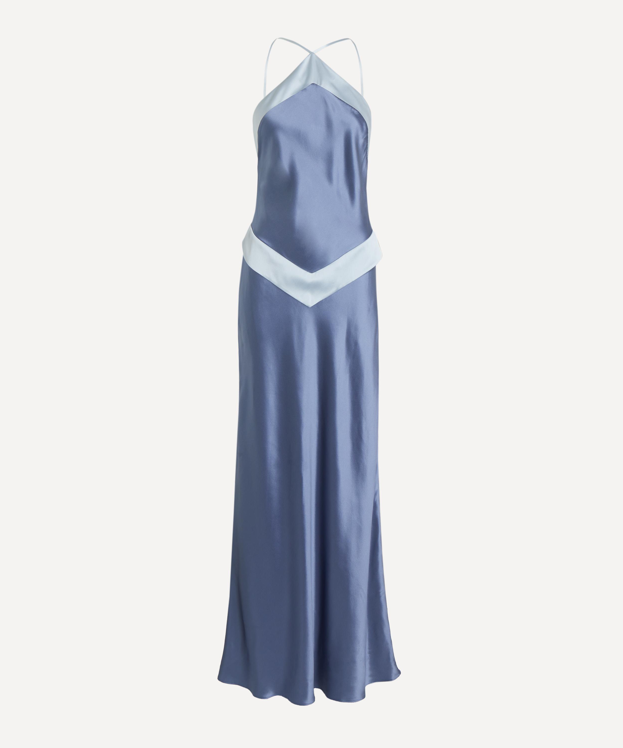 Reformation - Jillian Cornflower Silk Dress