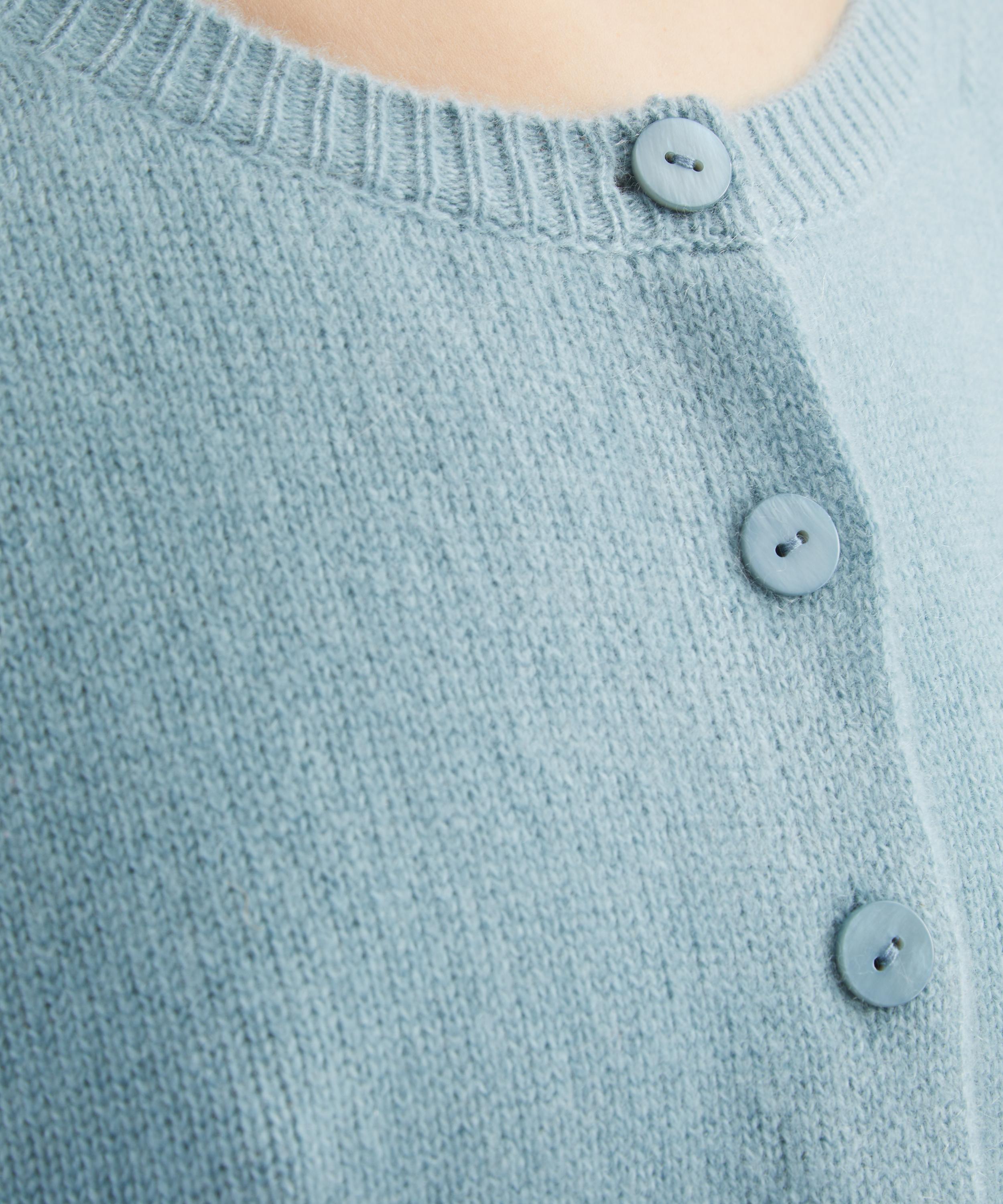 Reformation - Clara Turquoise Cashmere Cardigan&nbsp; image number 4