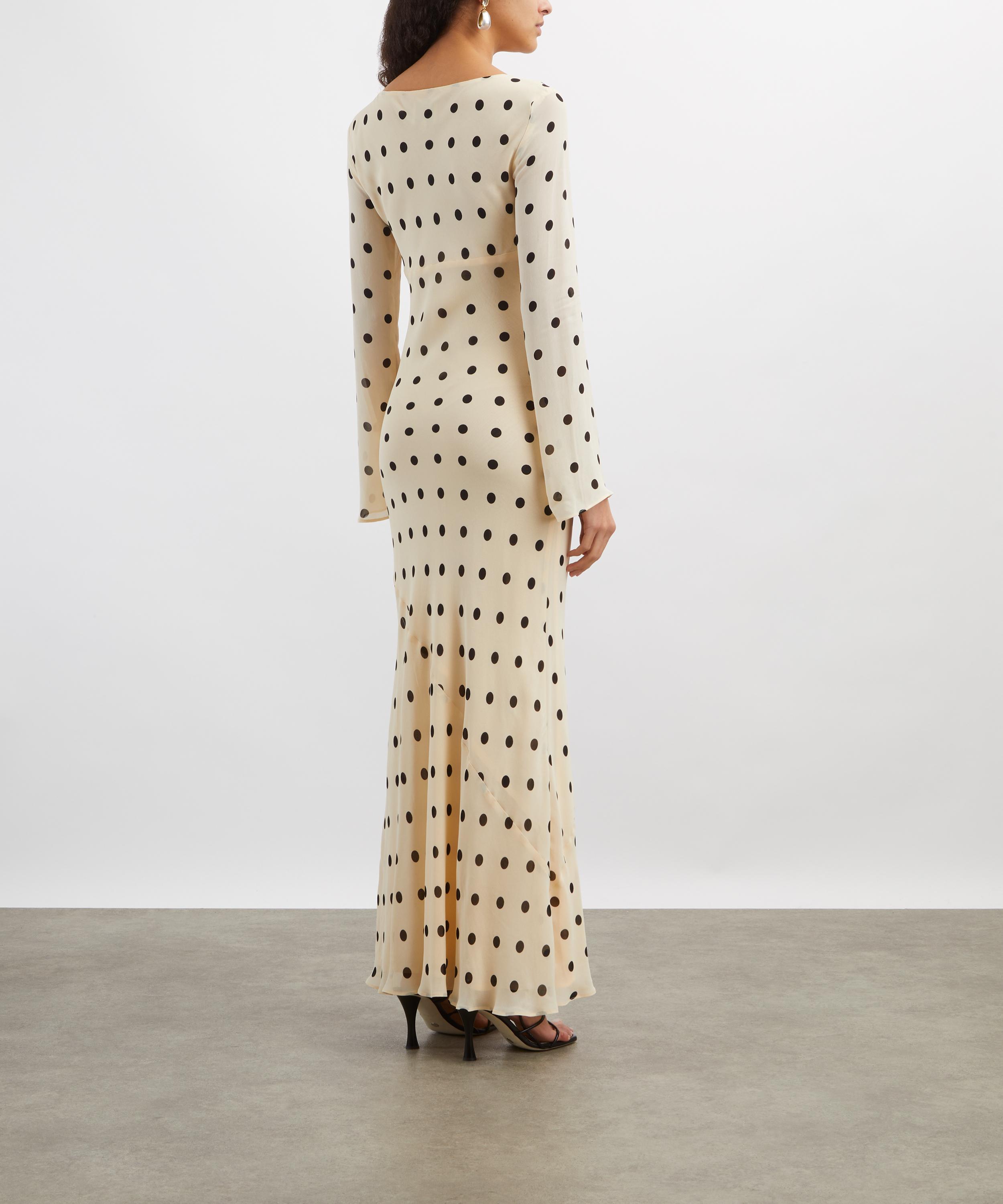 Reformation - Esra Sundae Dot Maxi Dress image number 3