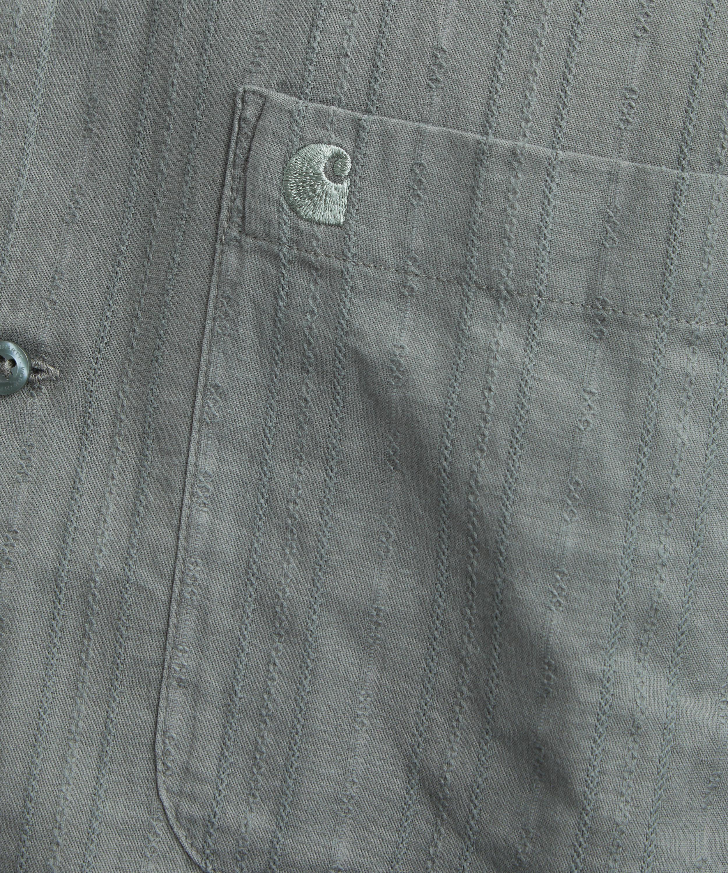 Carhartt WIP - Gareth Shirt in Velvet Green image number 4