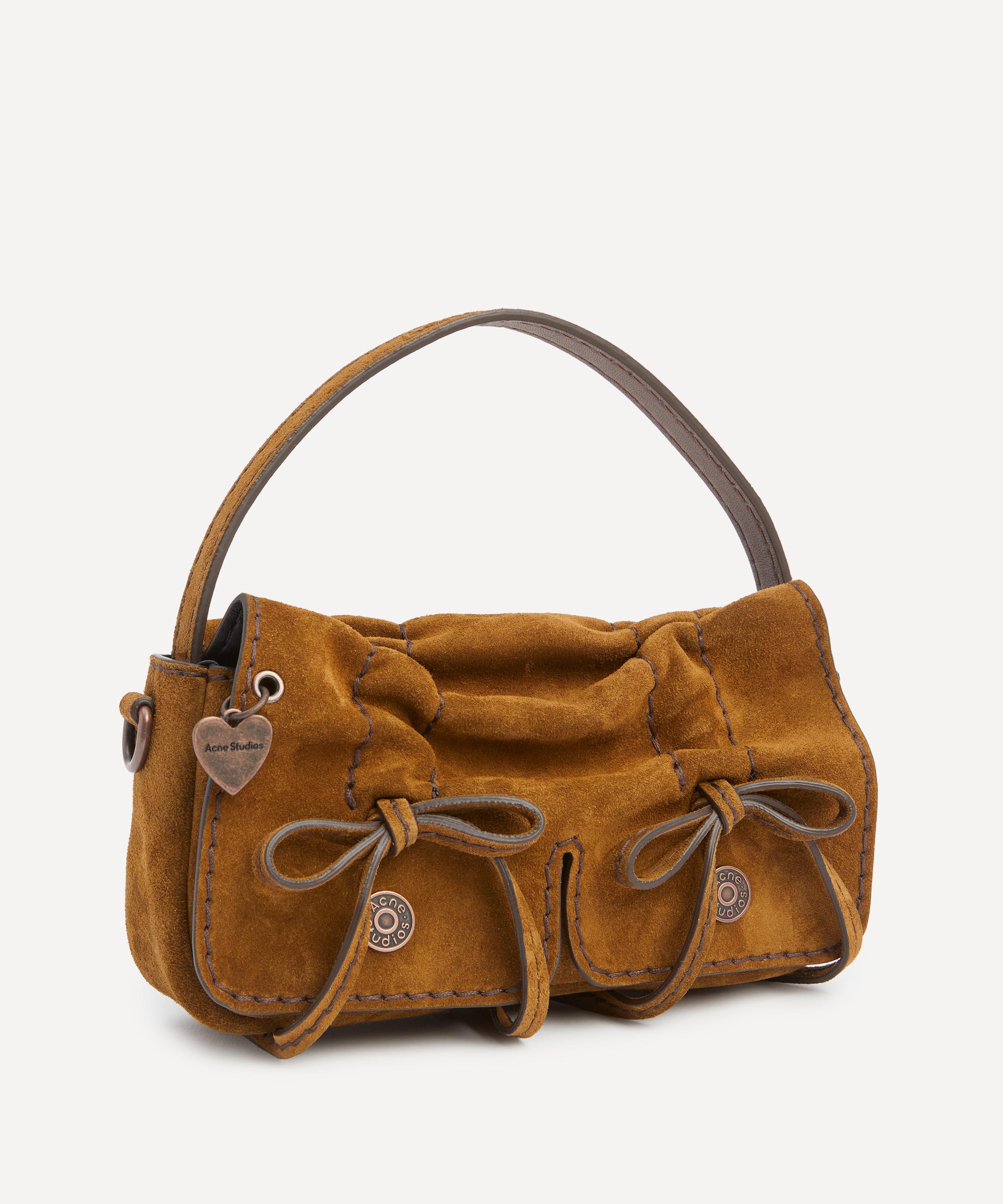 Acne Studios - Multi-Pocket Suede Micro Bag image number 2