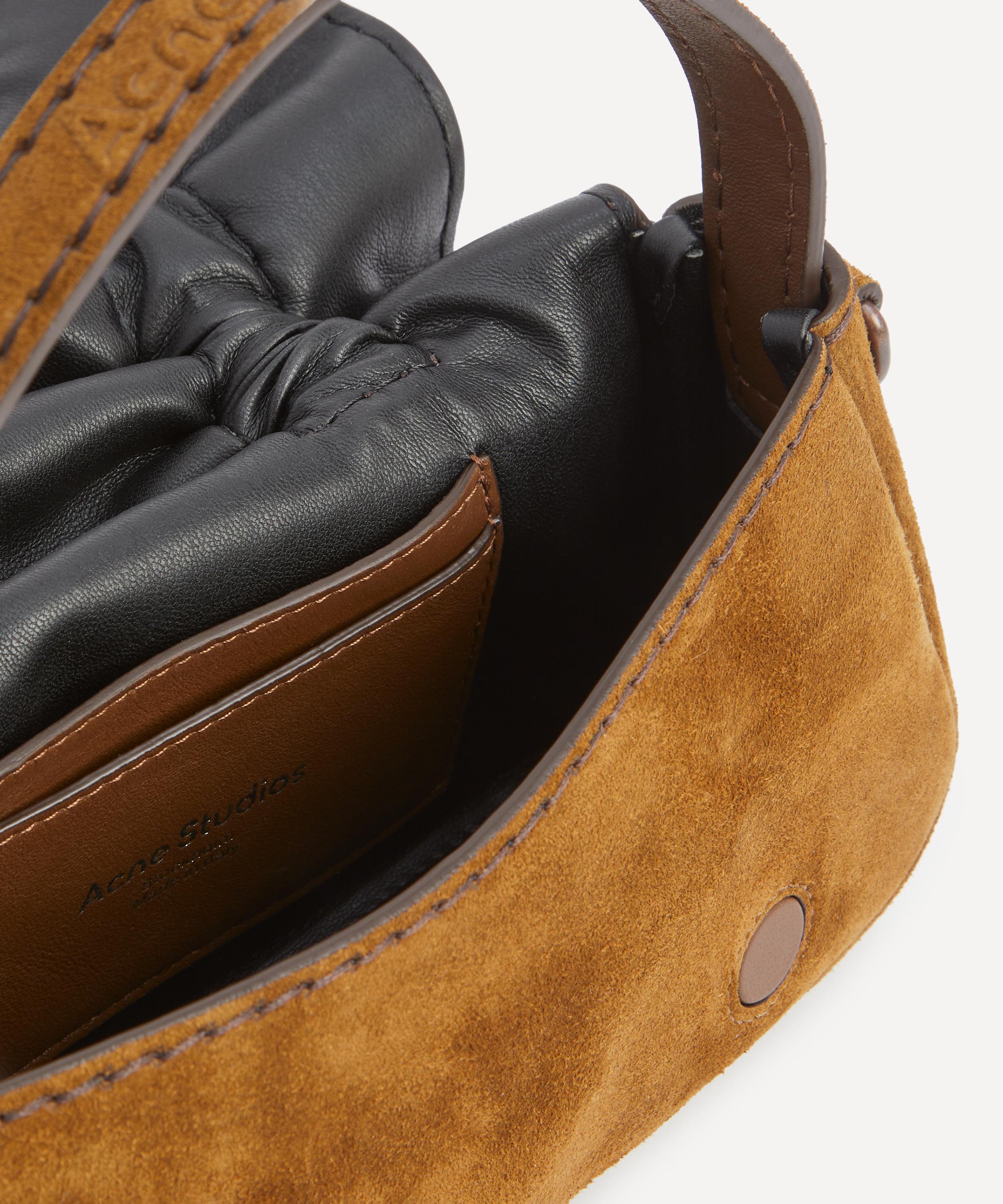 Acne Studios - Multi-Pocket Suede Micro Bag image number 5