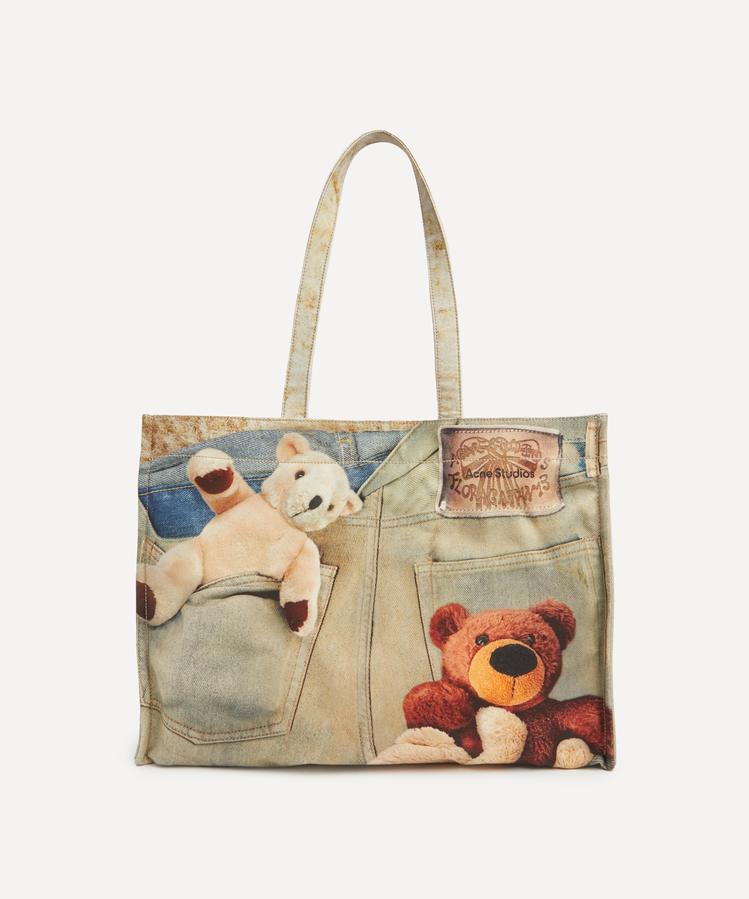 Acne Studios - Teddy Shopper Tote Bag image number 3