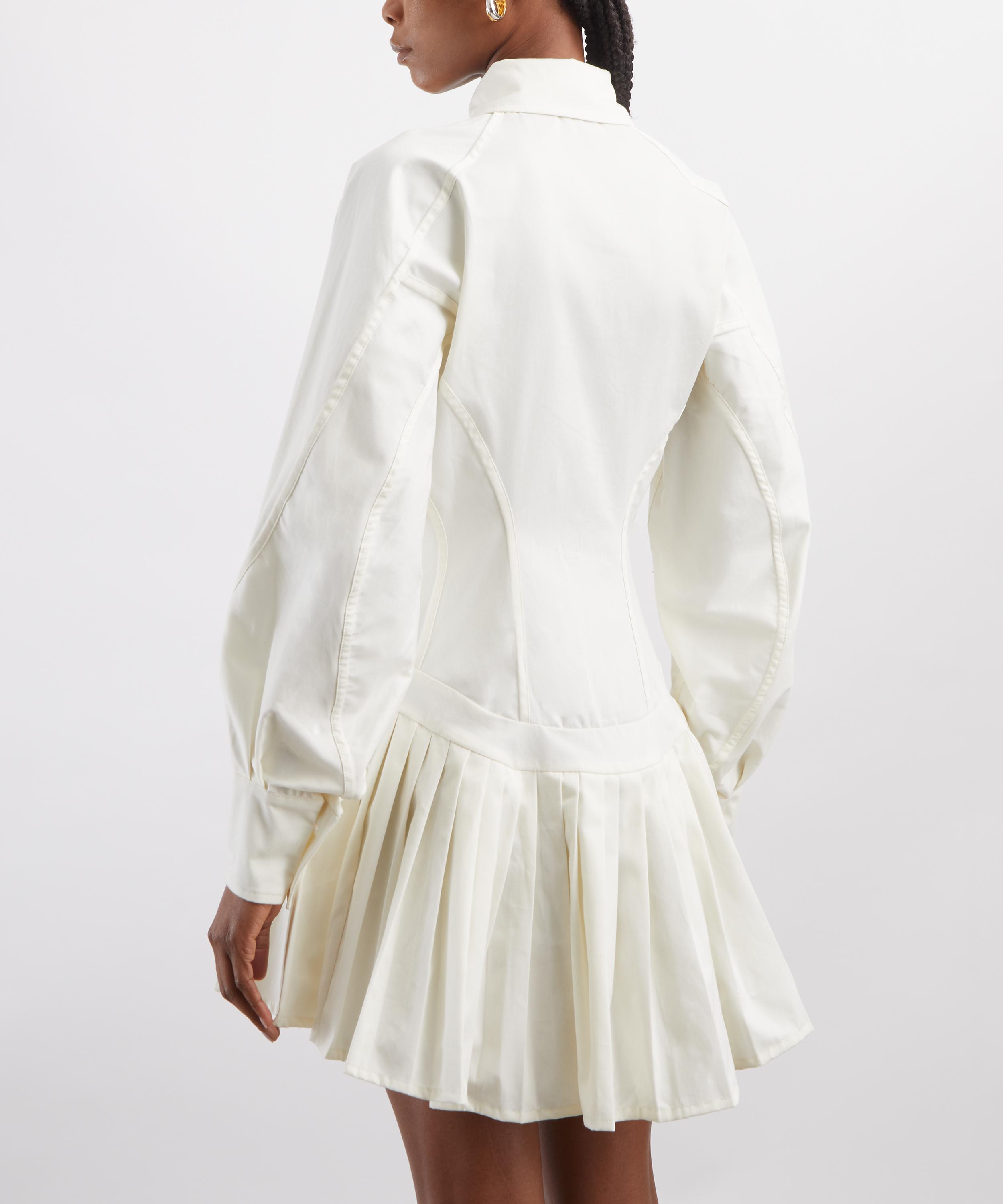 Tolu Coker - Panelled Contour Bustier Shirt Dress image number 3