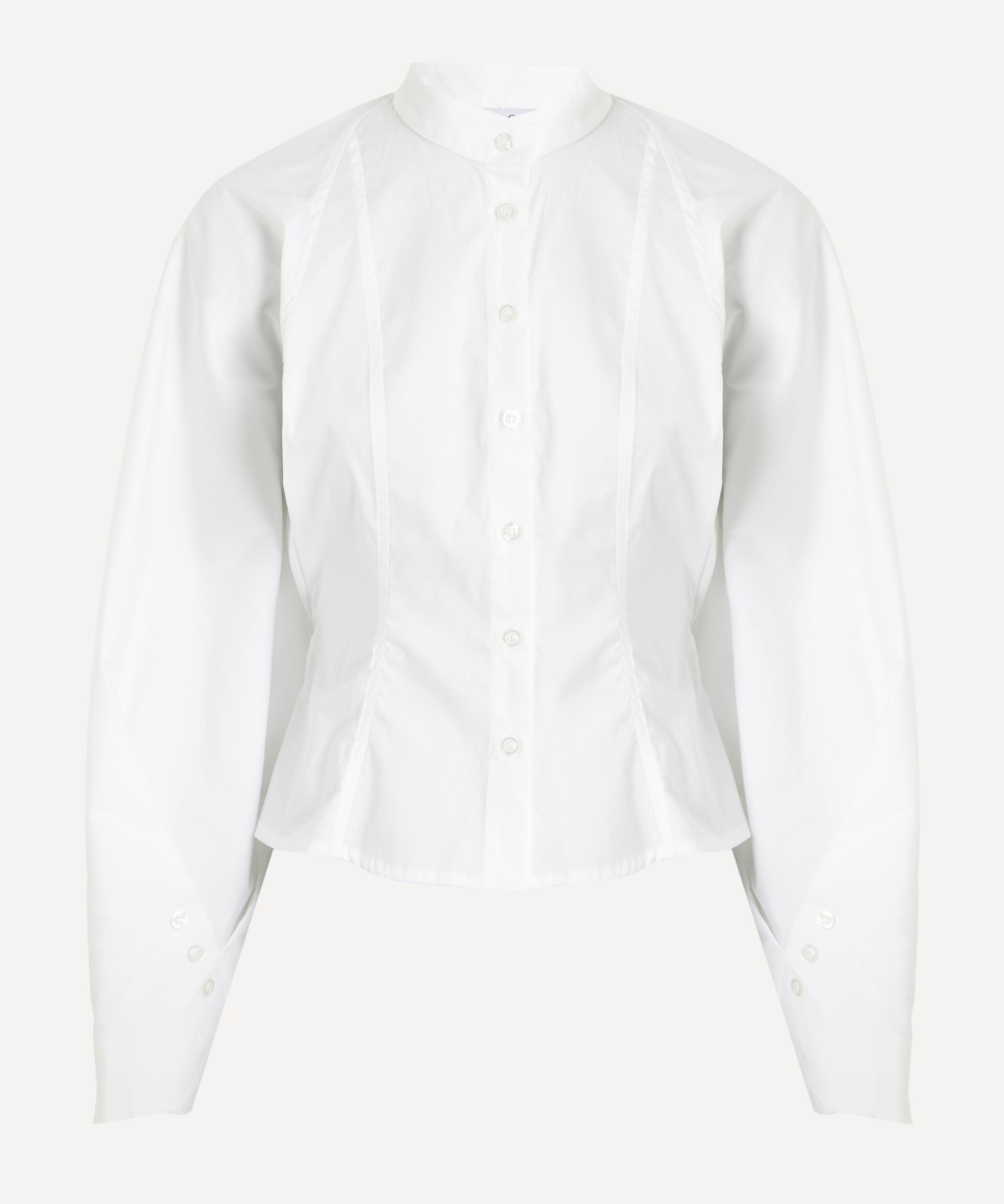Tolu Coker - White Flared Shirt
