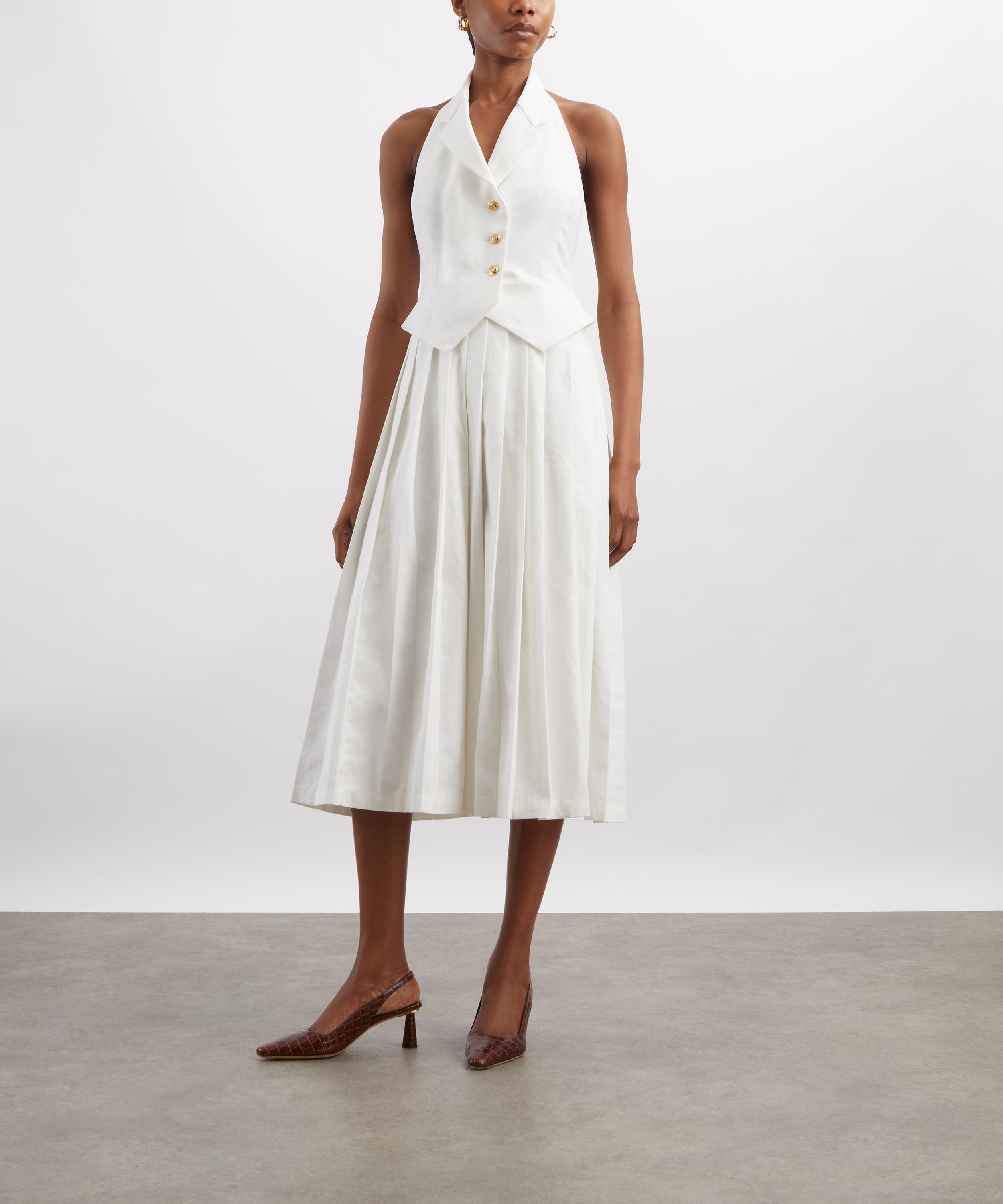 Tolu Coker - Pleated Waistcoat Long Dress image number 2