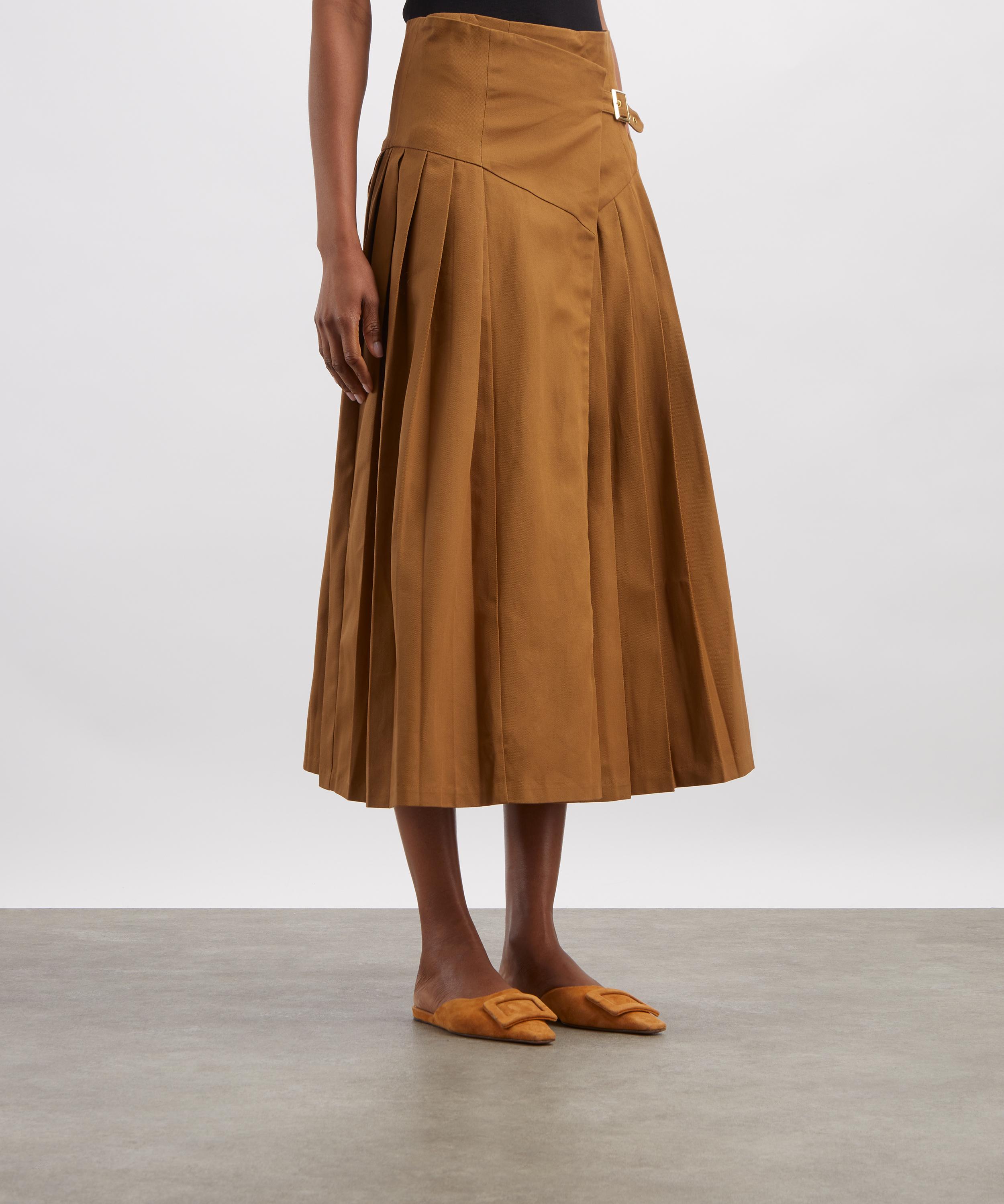 Tolu Coker - Kilt Midi Skirt image number 2