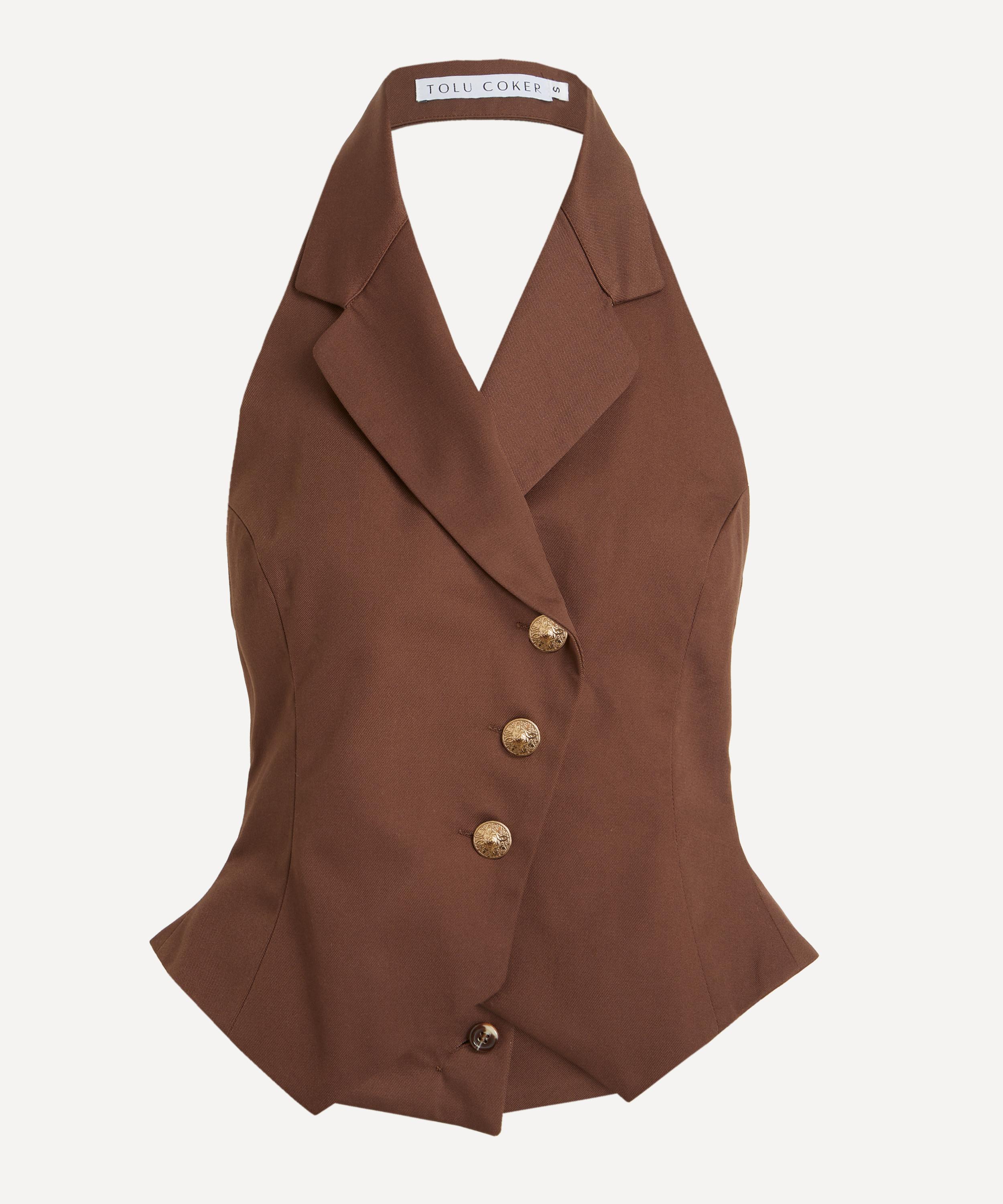 Tolu Coker - Halter Waistcoat