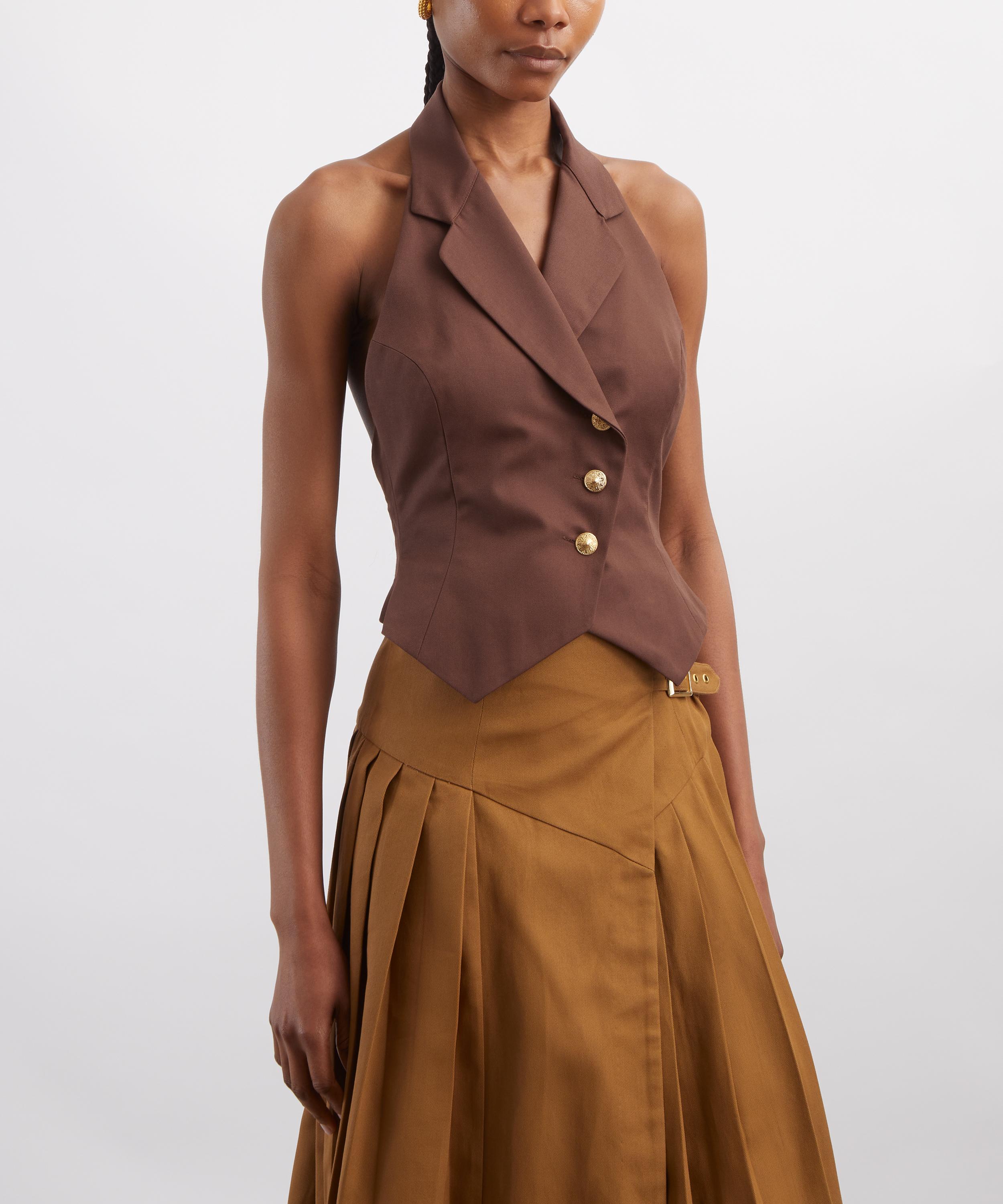 Tolu Coker - Halter Waistcoat image number 2