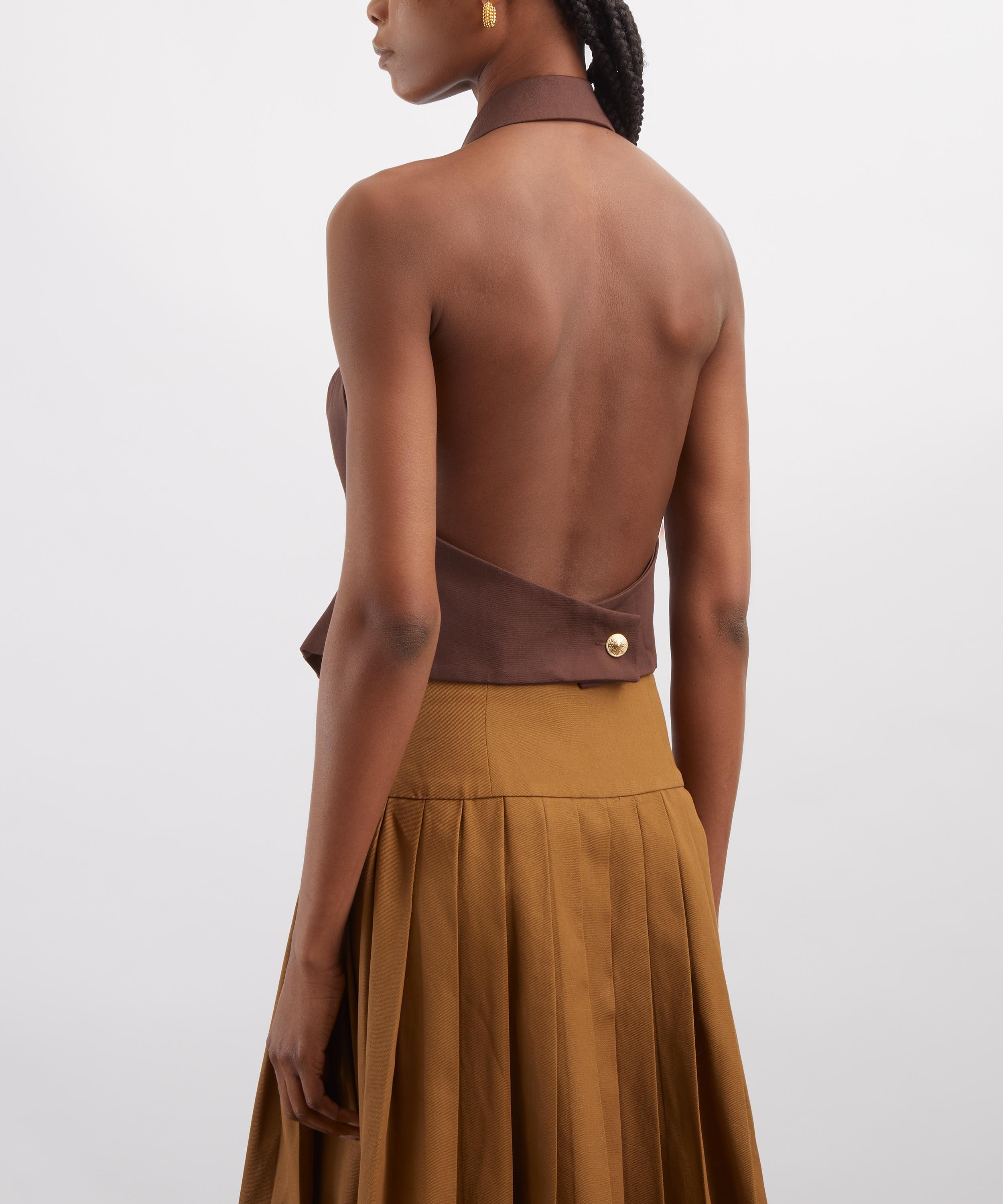 Tolu Coker - Halter Waistcoat image number 3