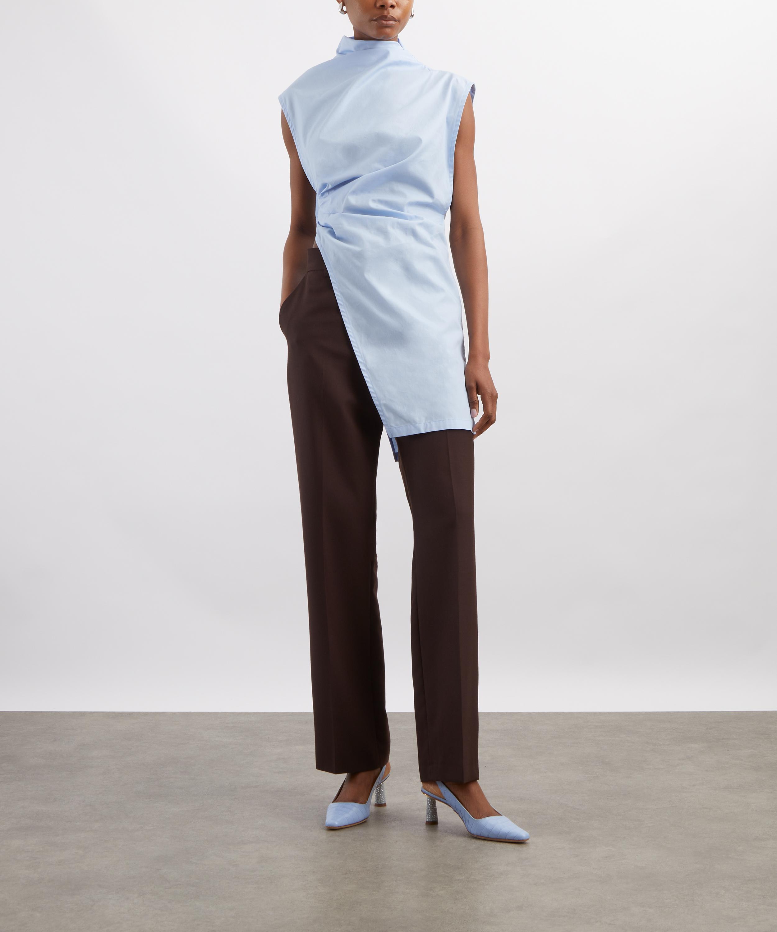 Tolu Coker - Draped Asymmetric Blouse image number 1