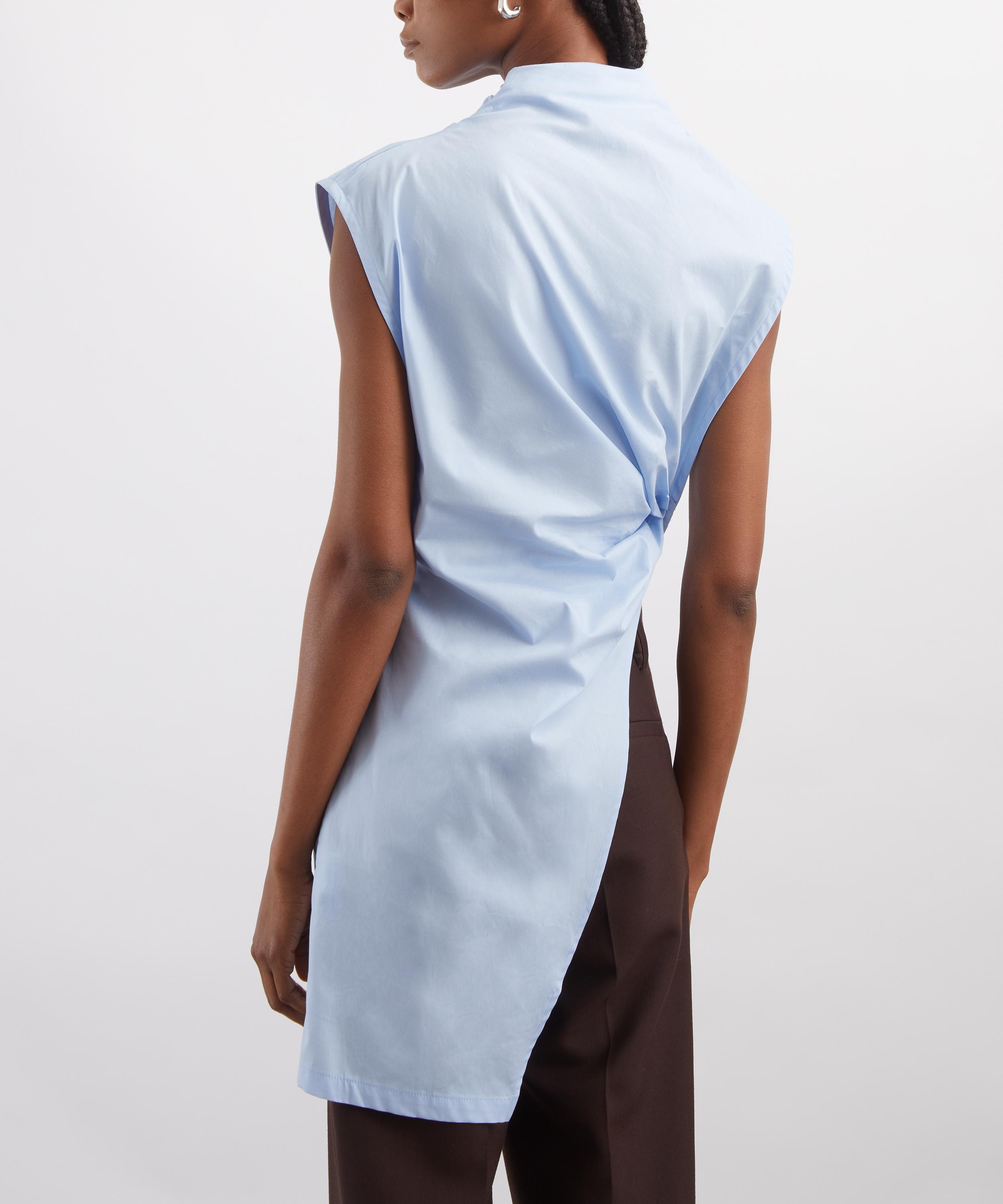 Tolu Coker - Draped Asymmetric Blouse image number 3