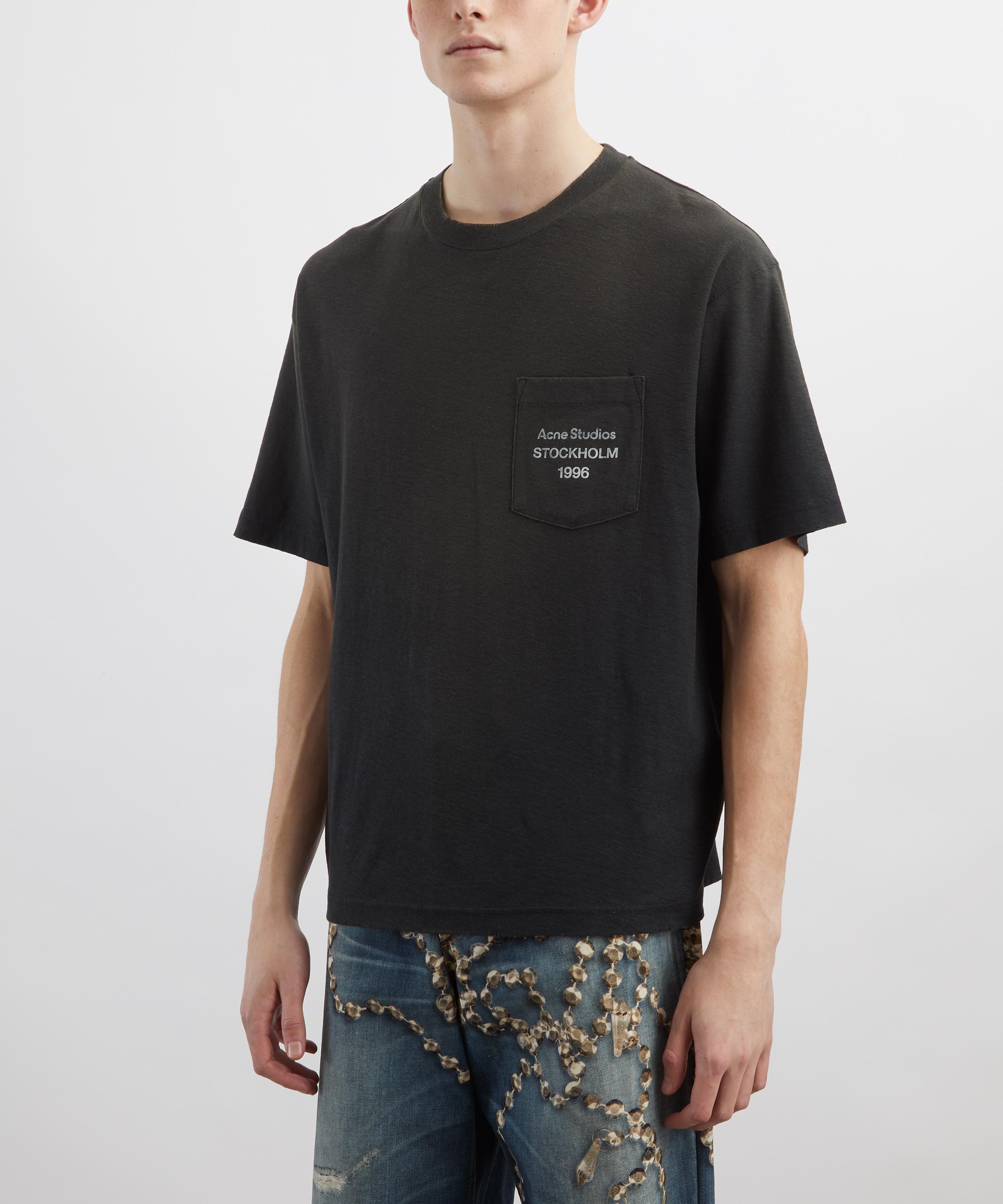 Acne Studios - Short-Sleeve 1996 Logo Pocket T-Shirt image number 2
