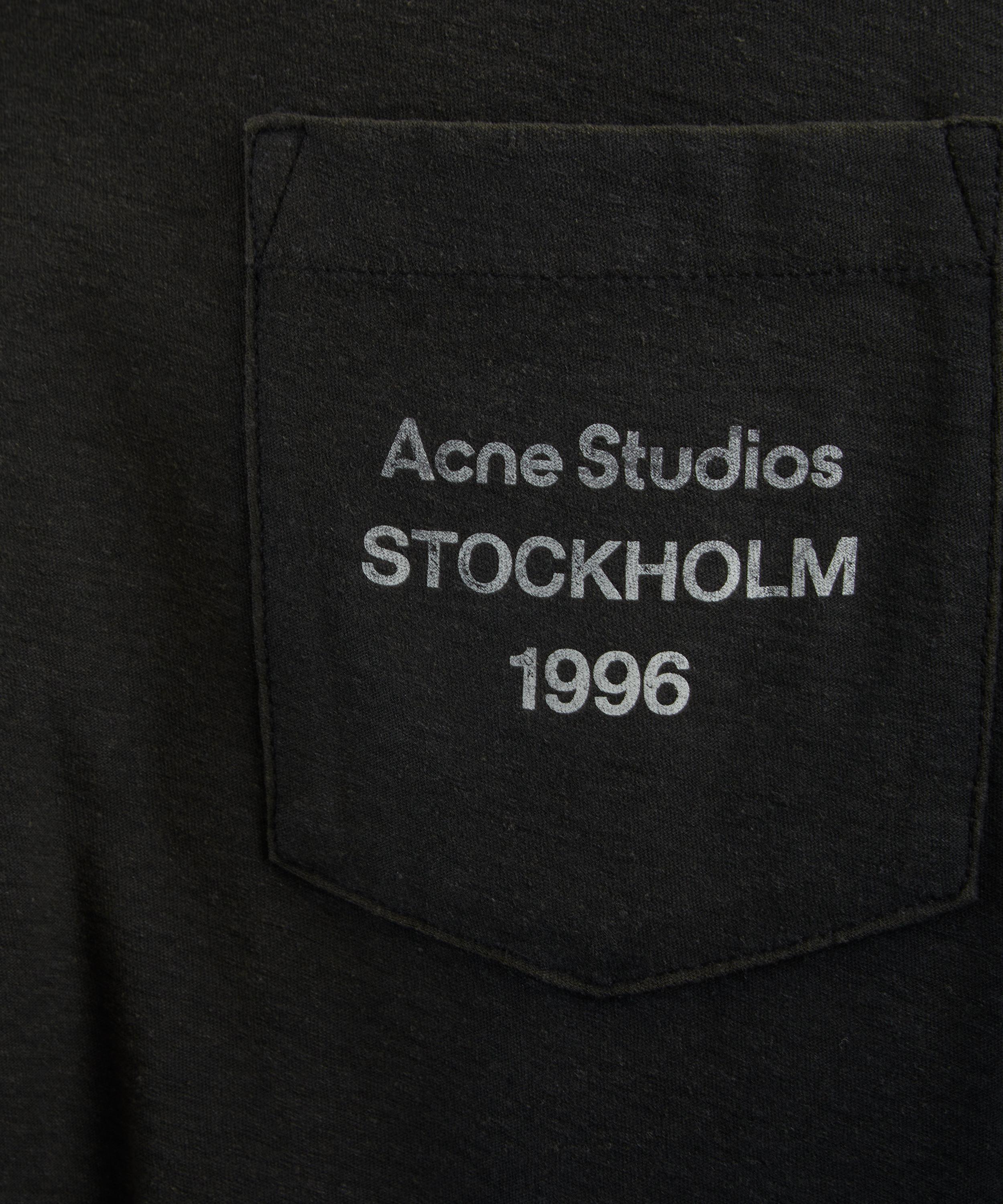 Acne Studios - Short-Sleeve 1996 Logo Pocket T-Shirt image number 4