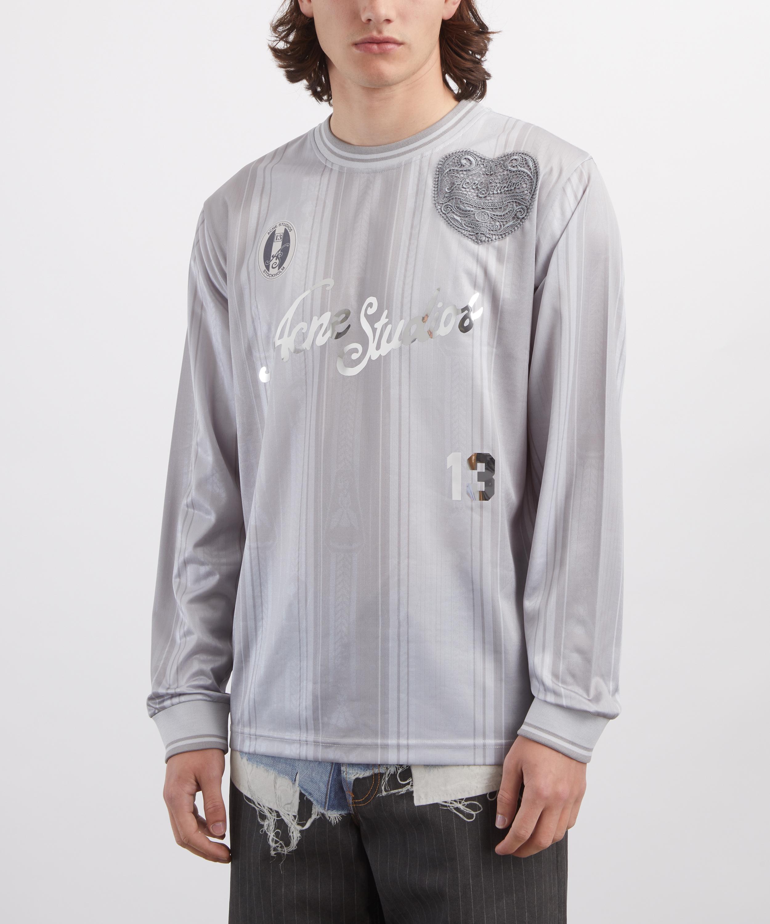 Acne Studios - Logo Sports Jersey T-Shirt image number 2