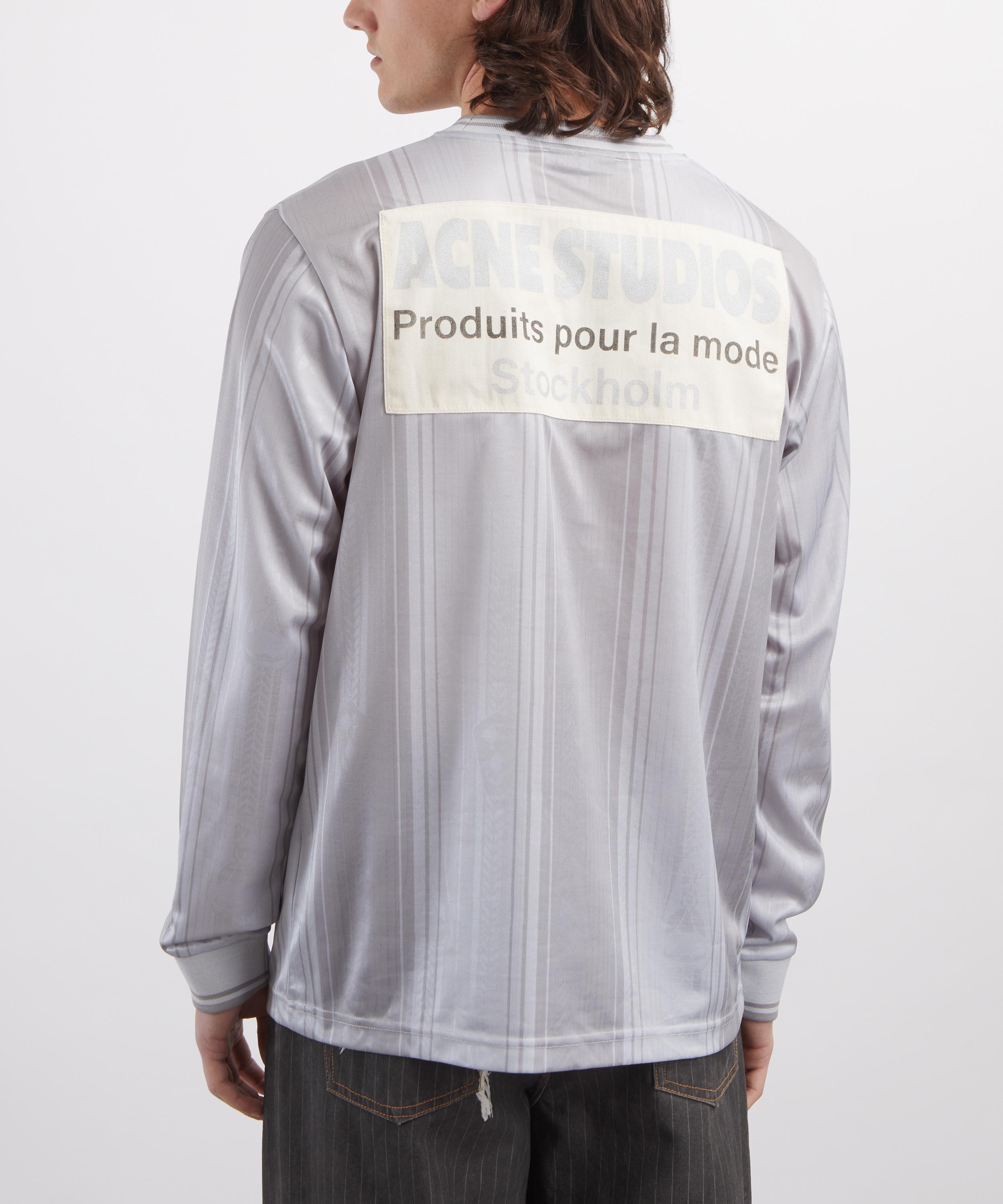 Acne Studios - Logo Sports Jersey T-Shirt image number 3