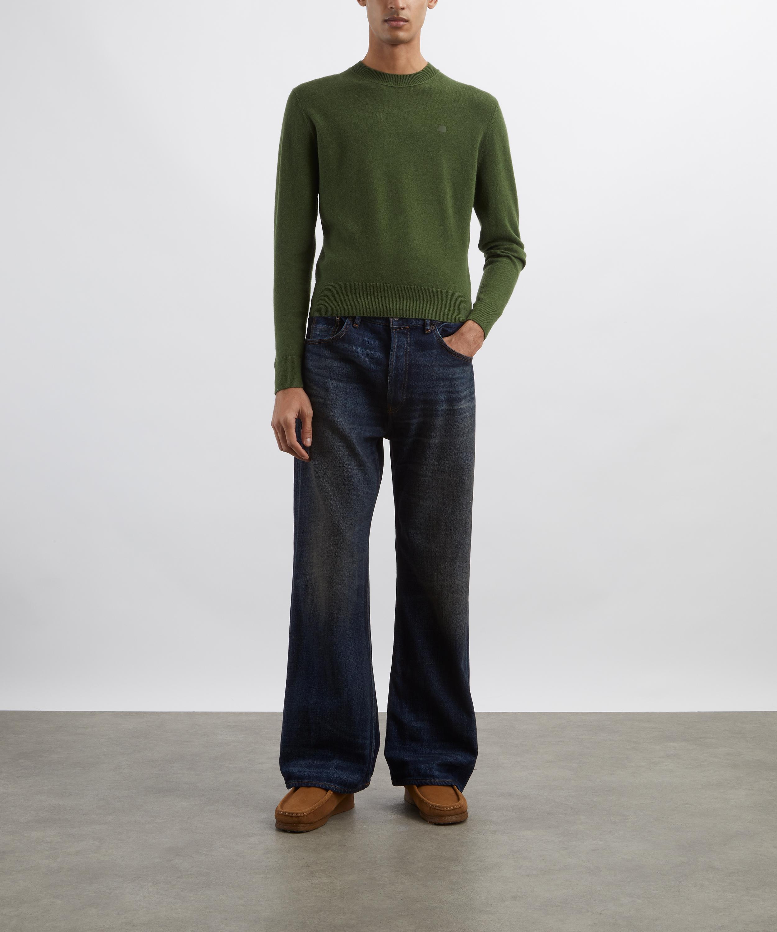 Acne Studios - Face Logo Wool-Yak Jumper image number 1